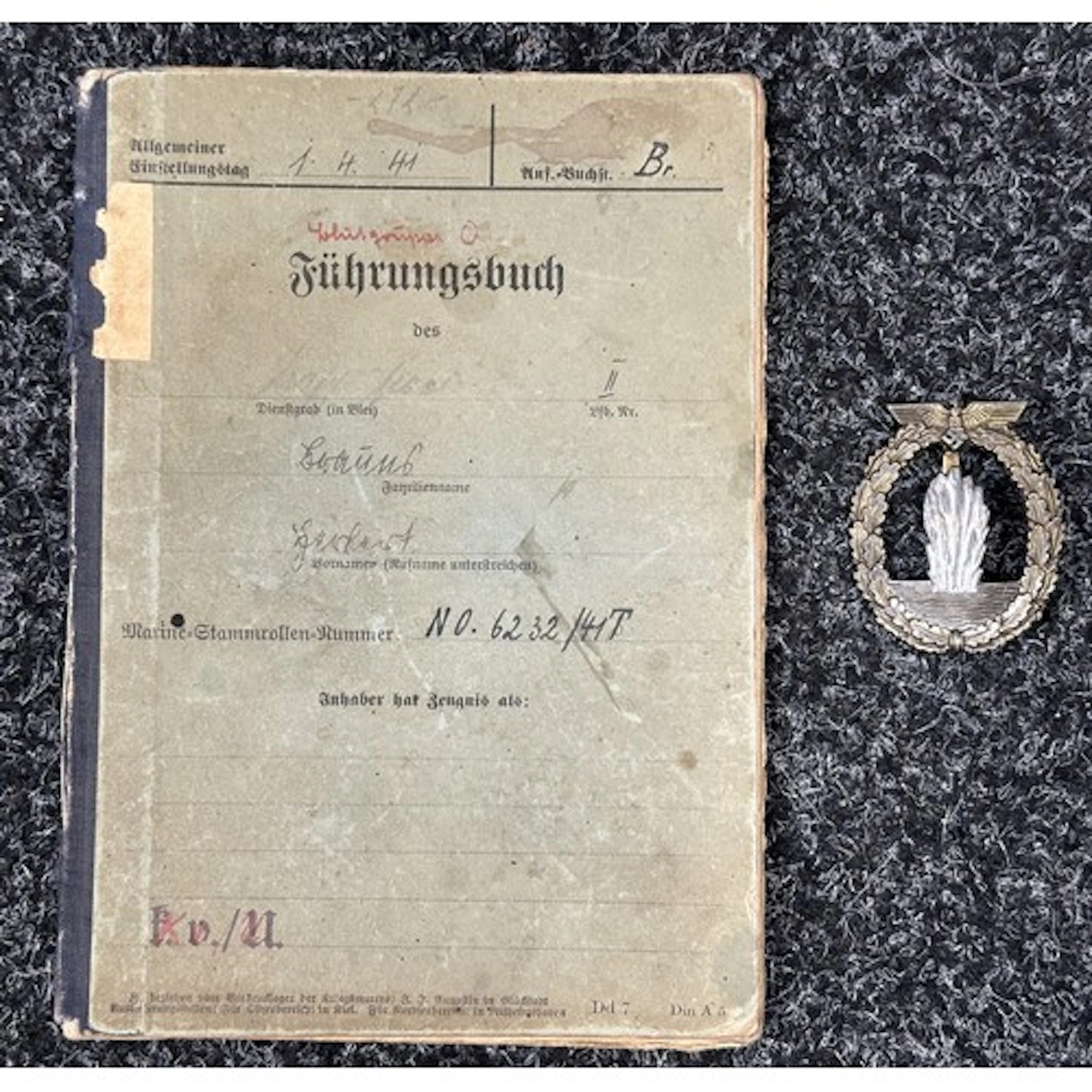 WW2 Third Reich Kriegsabzeichen für Minensuch-, U-Boots-Jagd...