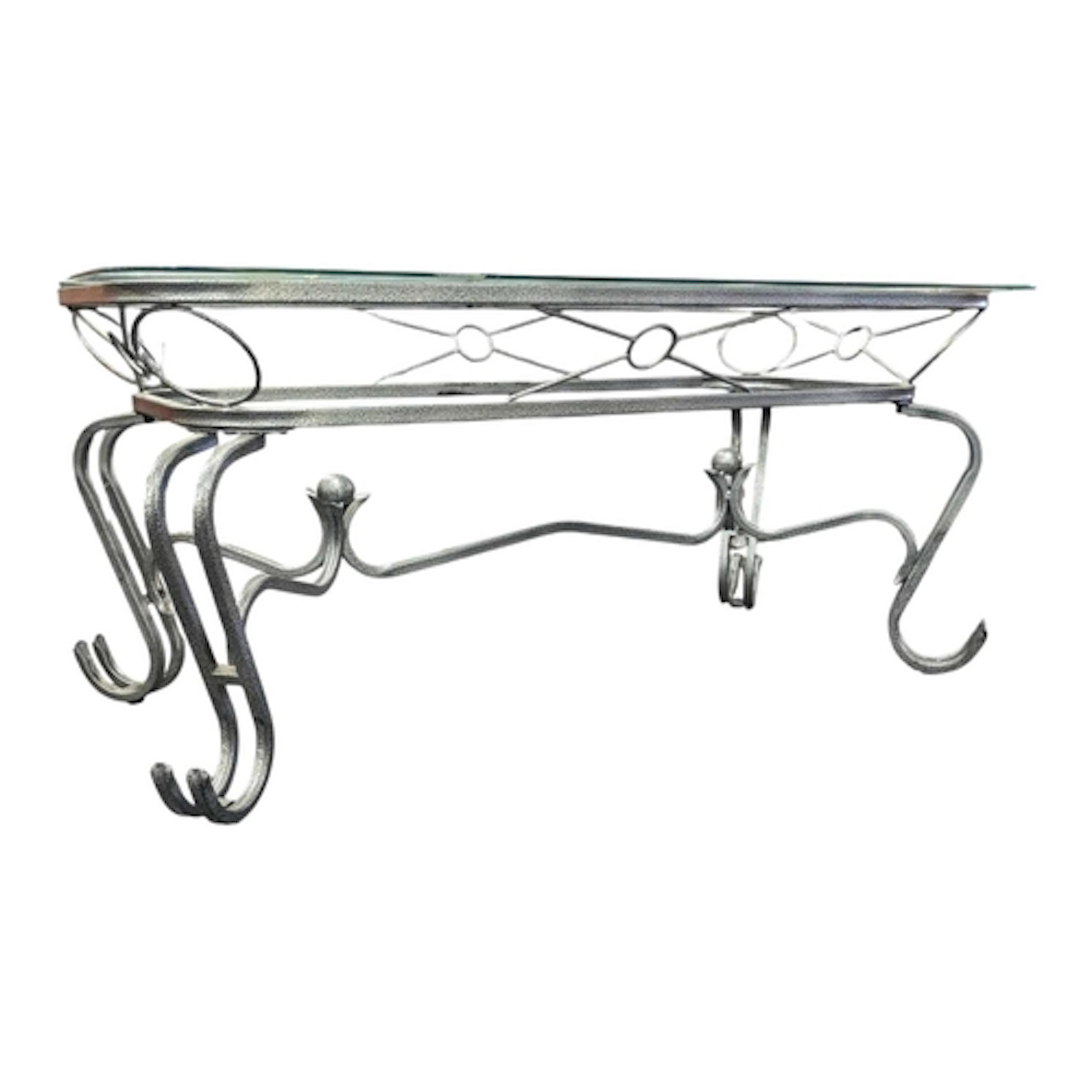 A contemporary designer coffee / occasional table. Rectangul...