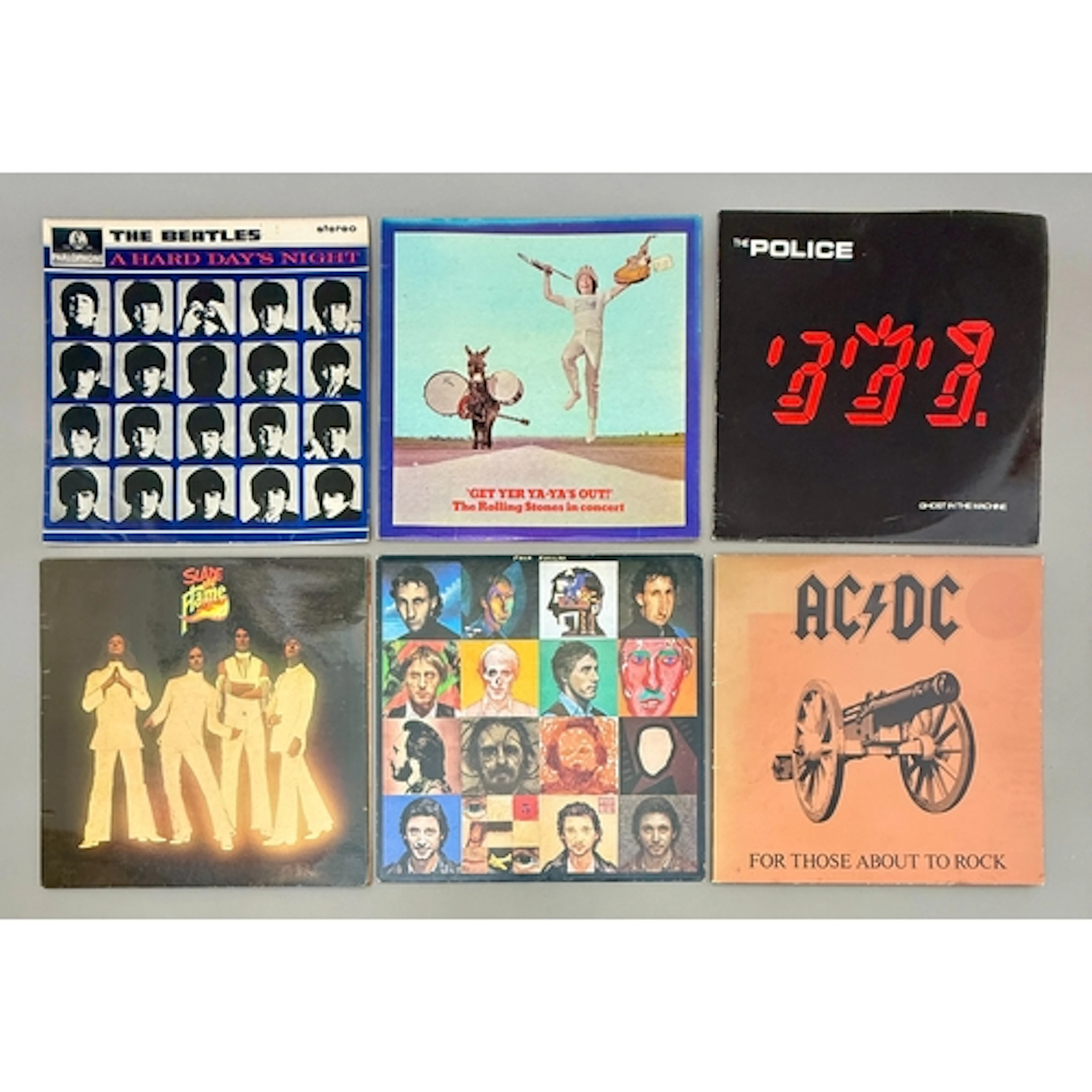 1960s-70s vinyl LP albums records - including The Beatles (A...