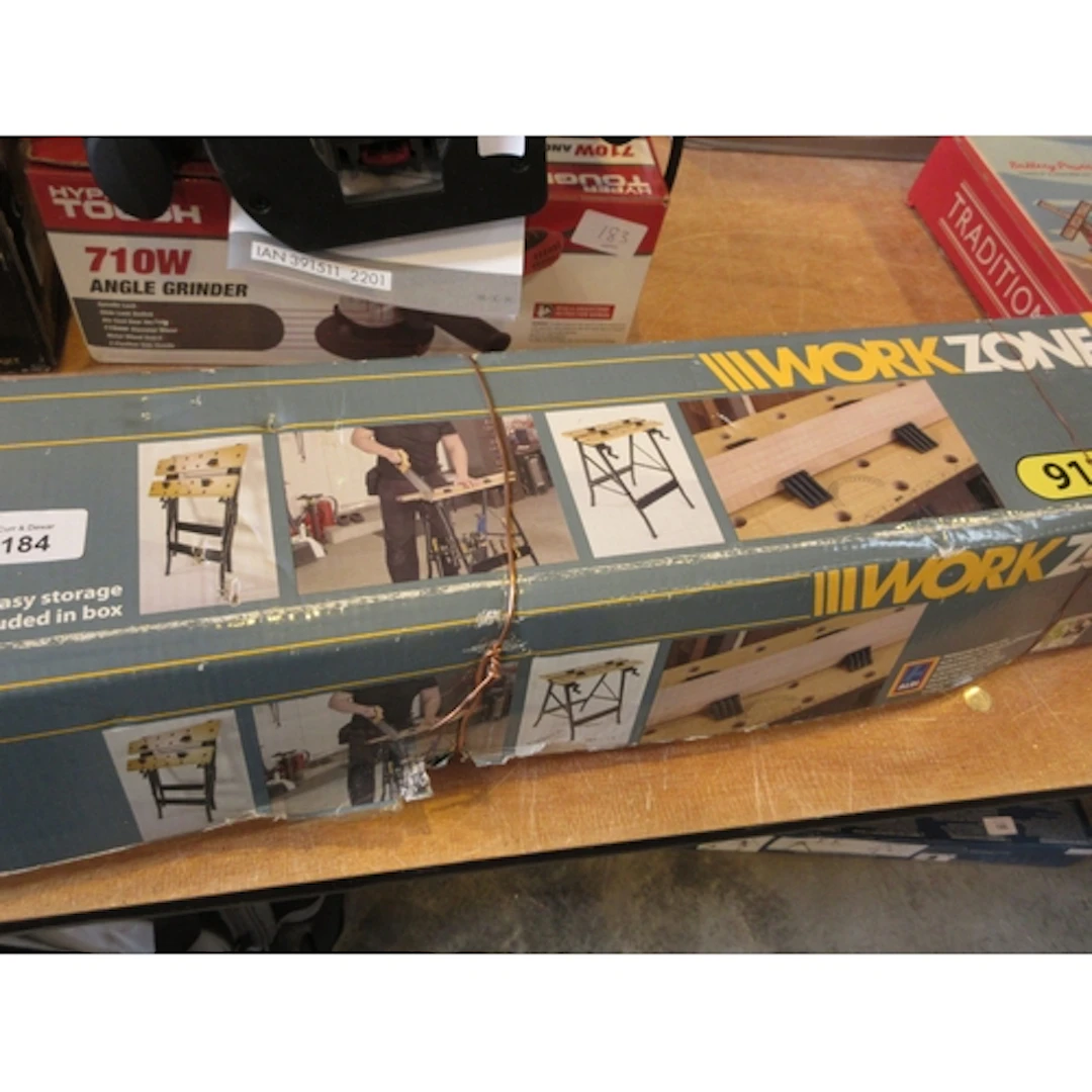 Work Zone Foldable Work Bench