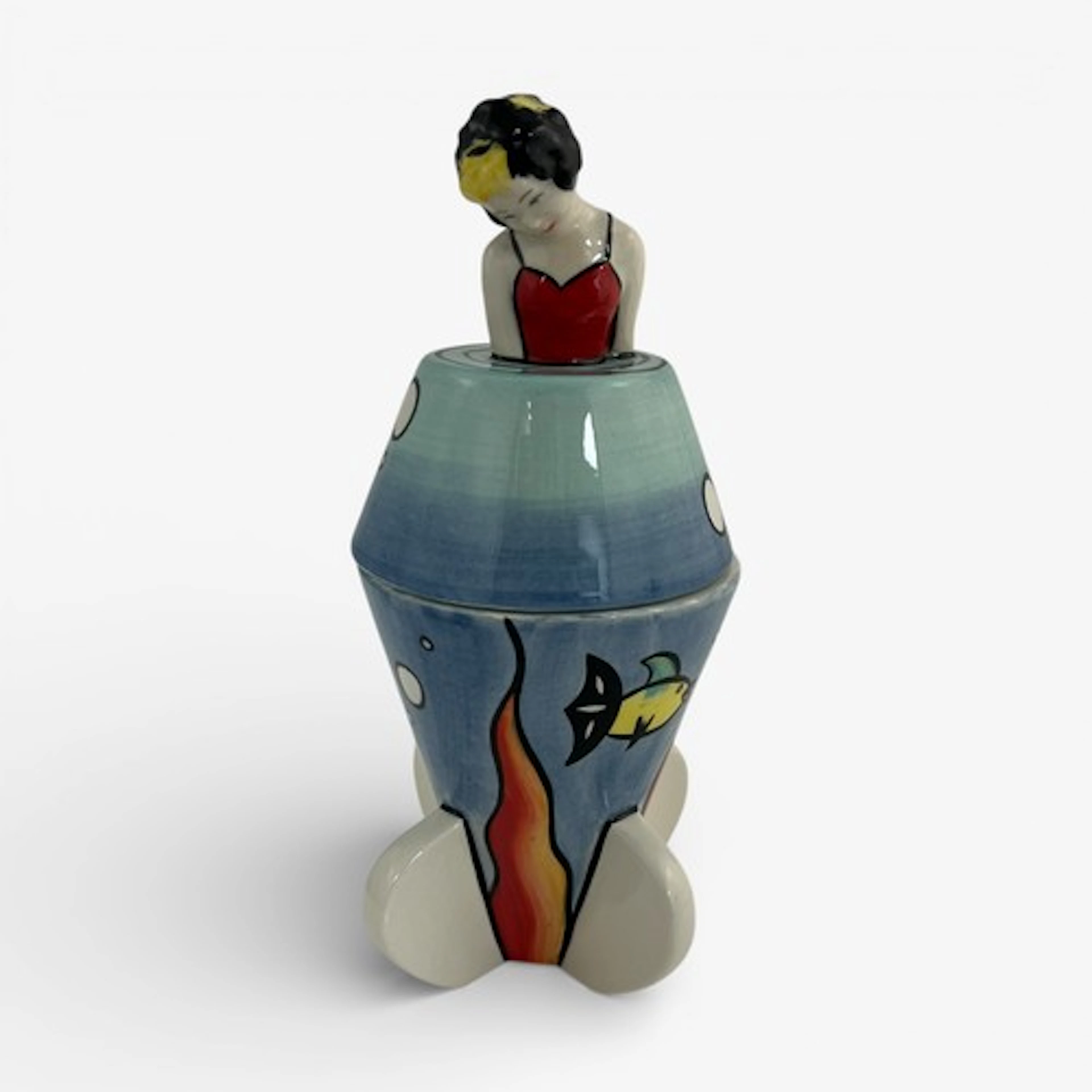 Lorna Bailey, a Lorna Bailey limited edition Tutu Lidded Pot...