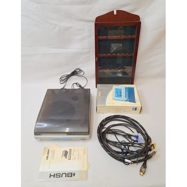 Bush MTT1 HiFi Turntable & Oregon Scientific Weather Station...