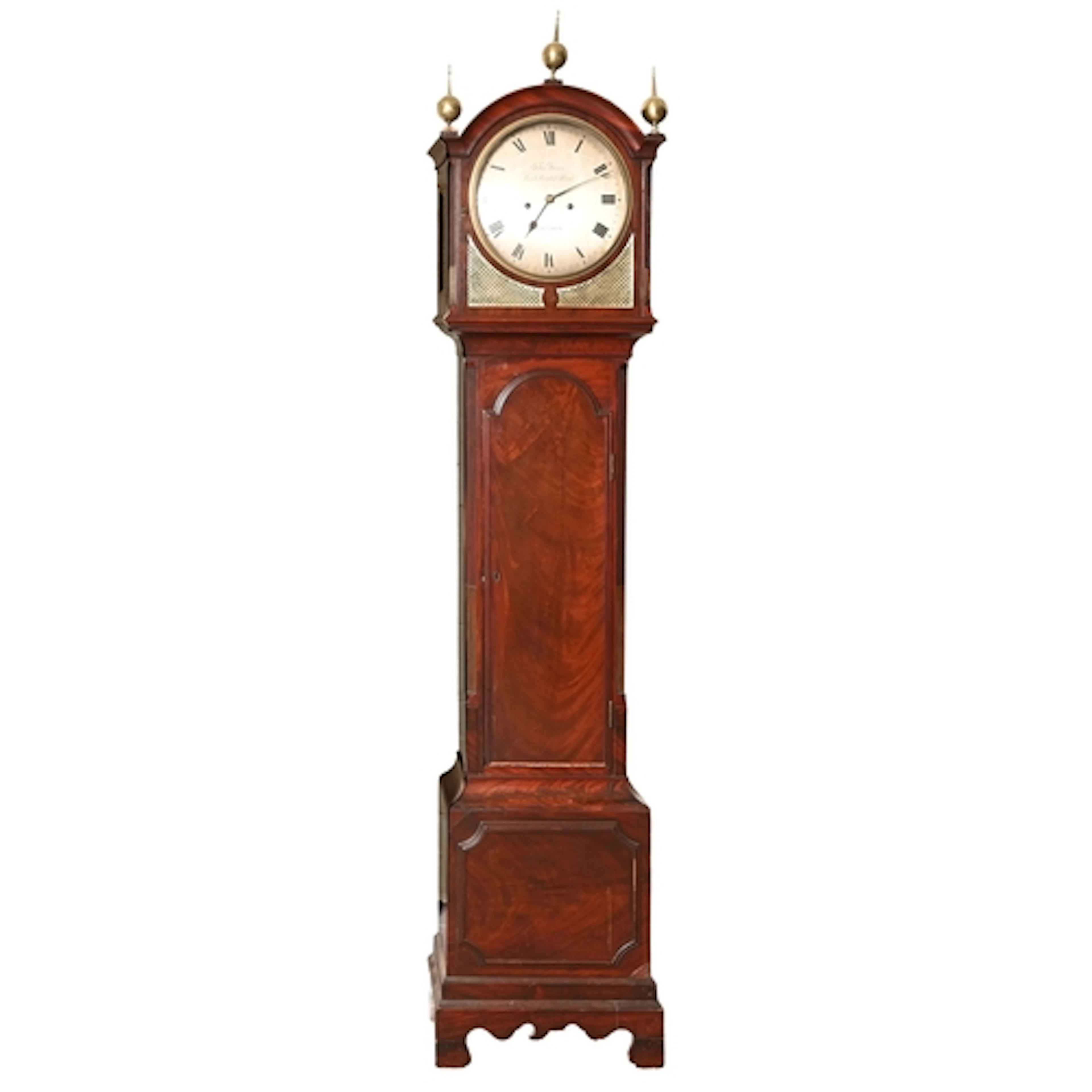 A George III mahogany eight-day longcase clock, John Denne, ...