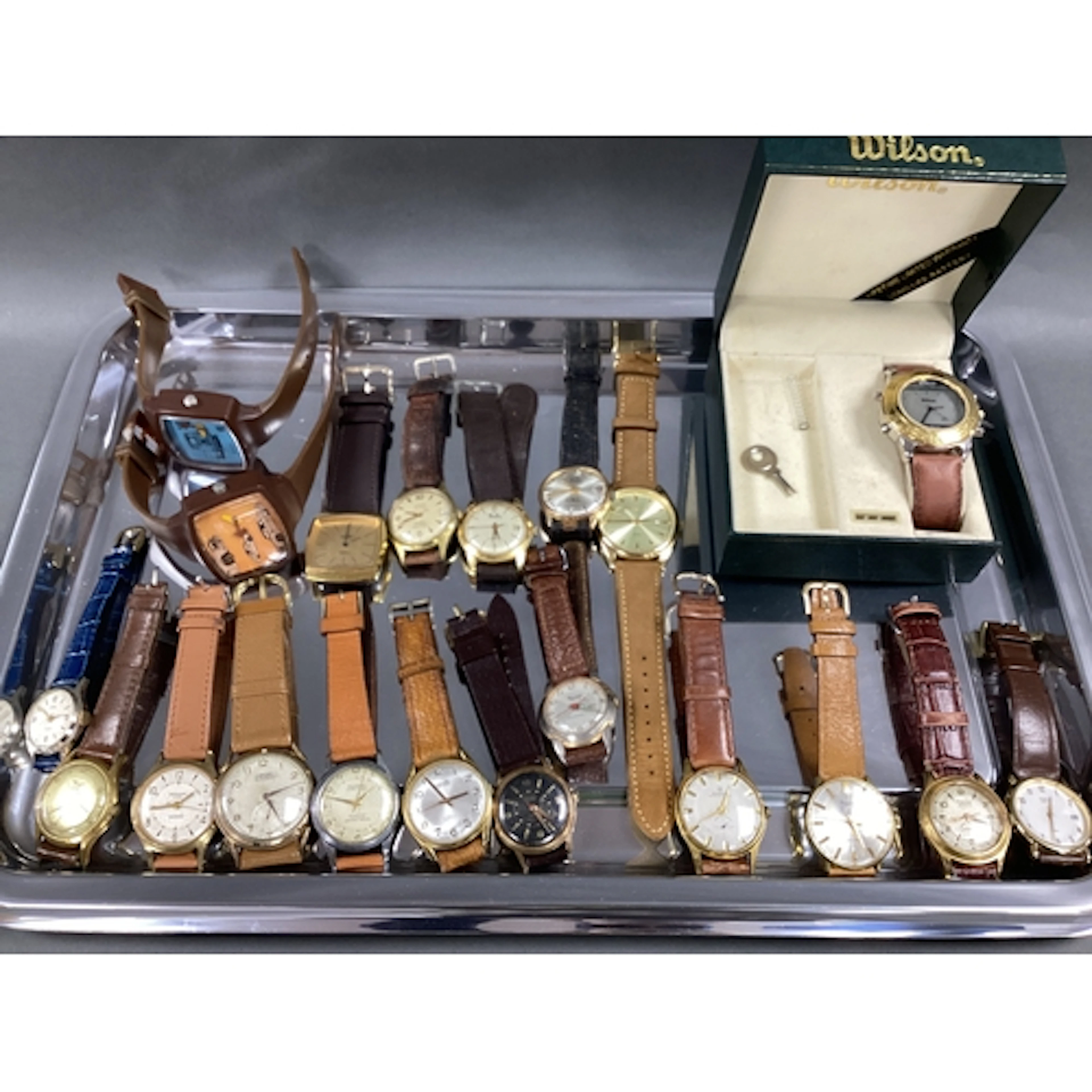 Vintage and Later Wristwatches, including retro style Talis,...