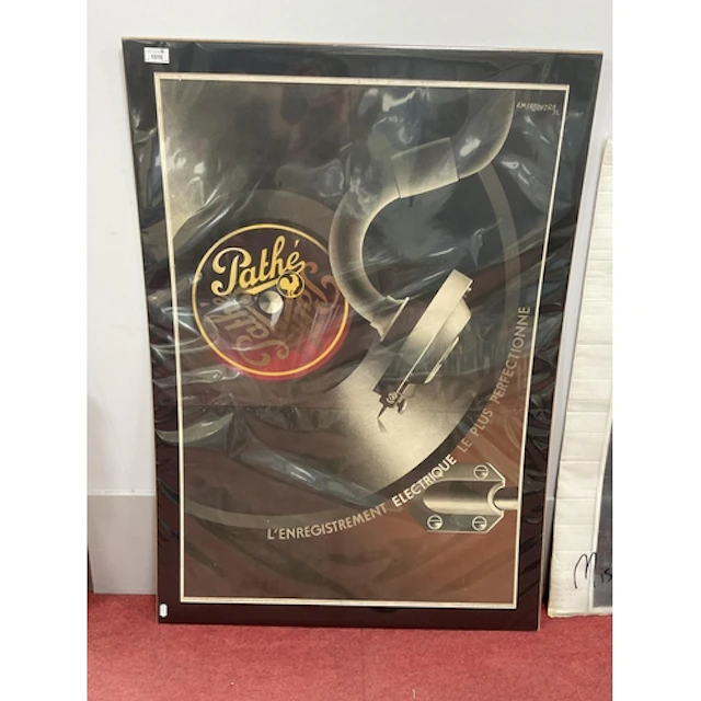 Pathe Advertising Poster, originally designed by A.M. Cassan...