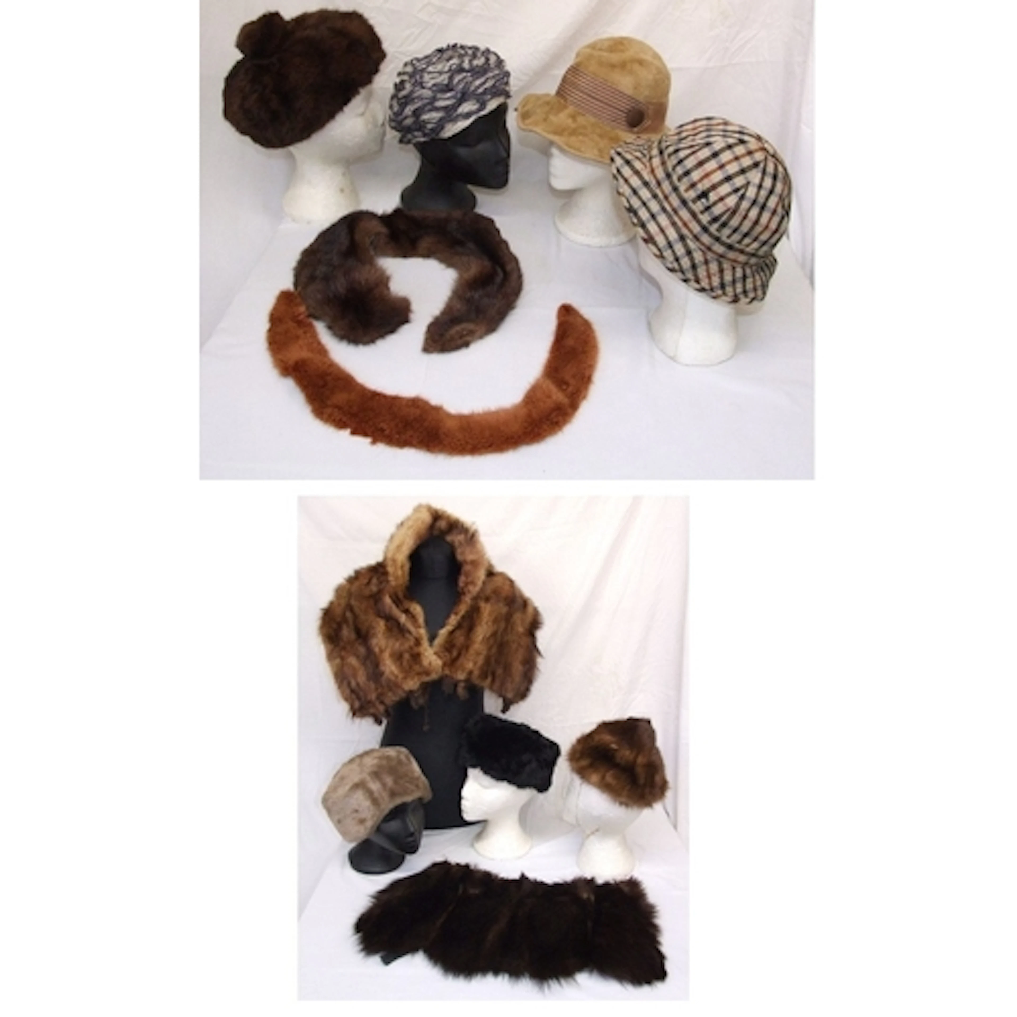 Ladies Hats incl. Daks, Edward Mann, real fur, faux fur, rea...