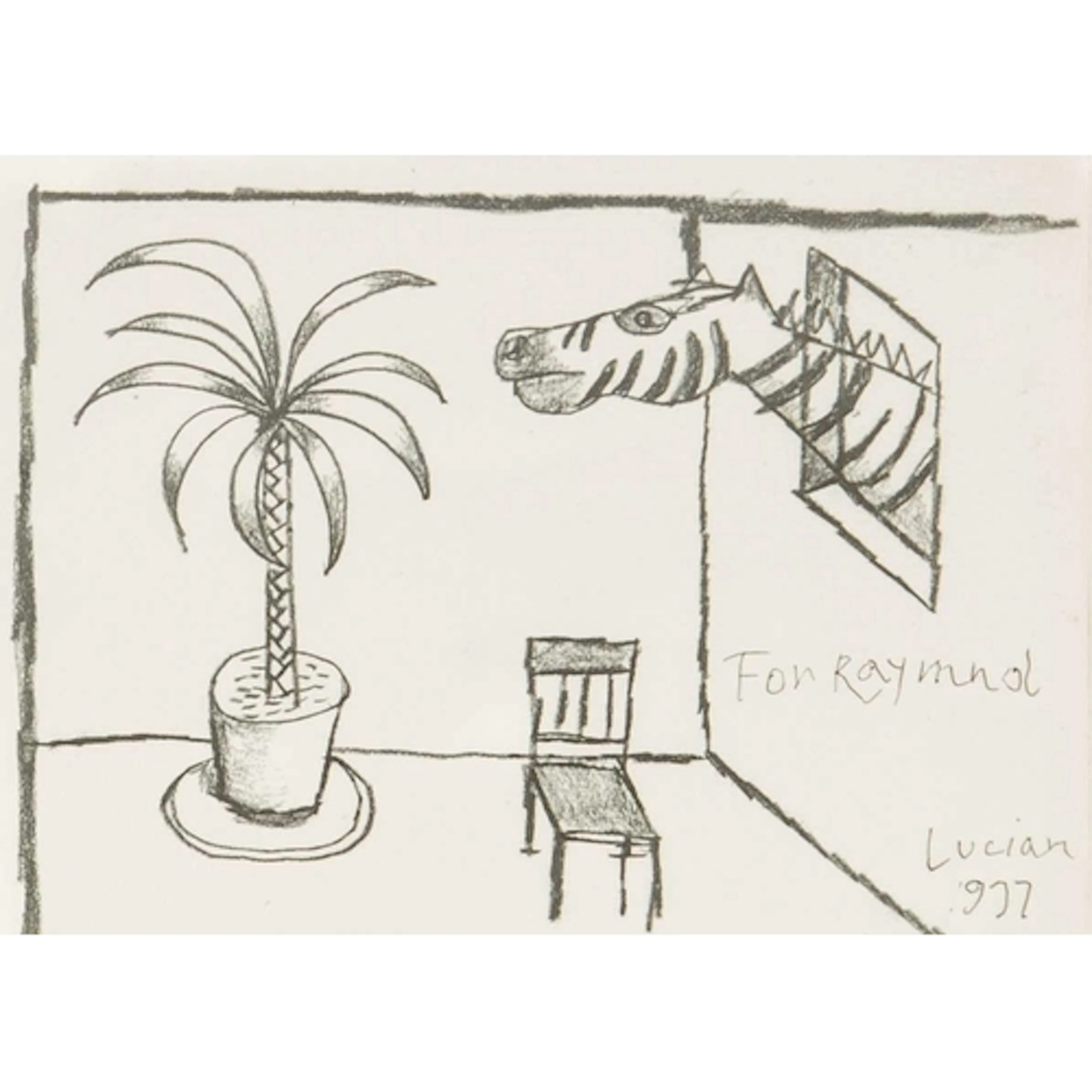 § Lucian FREUD (1922-2011) Untitled (After The Painter's Roo...