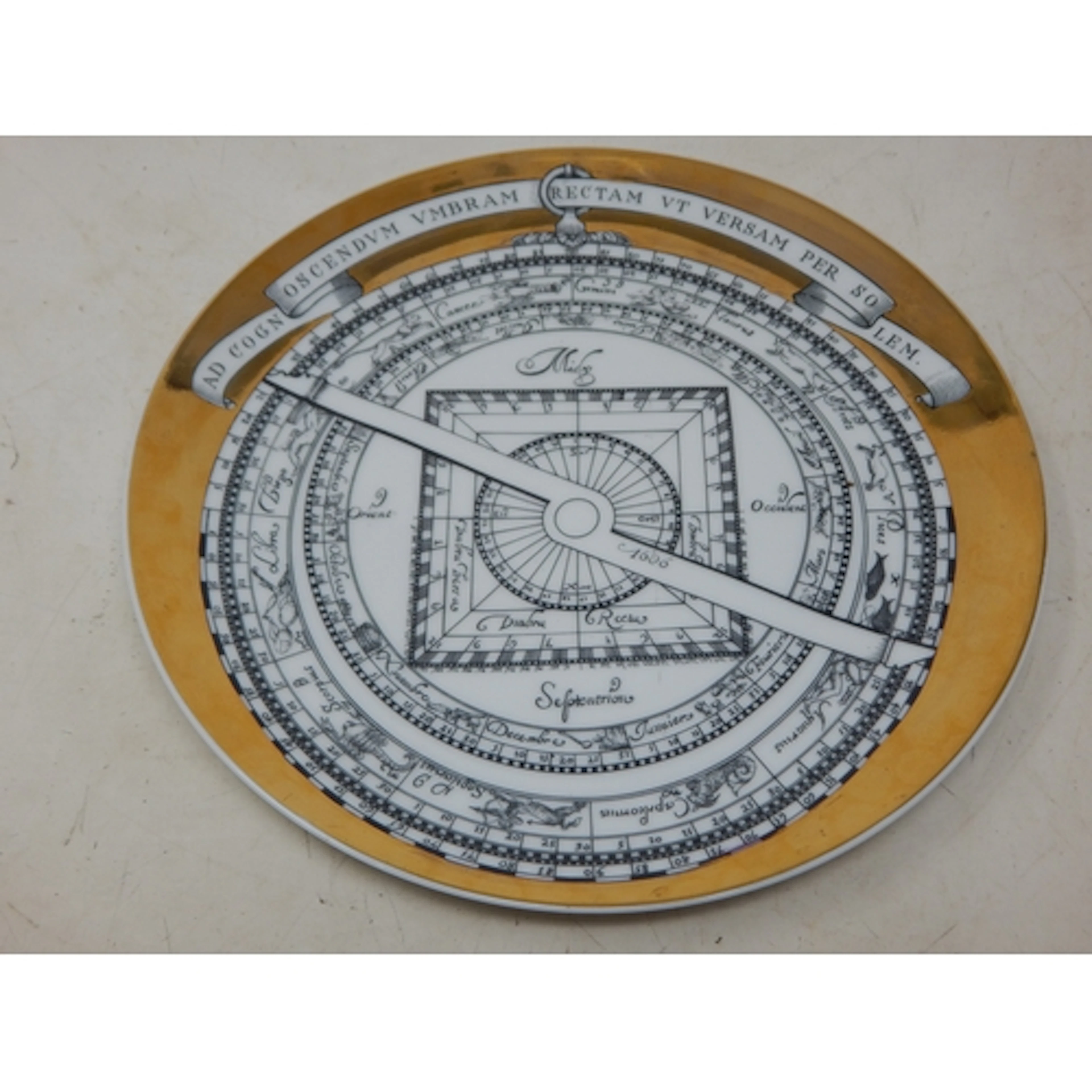 Piero Fornasetti (1913-1988) Astrolabio Porcelain Christmas ...