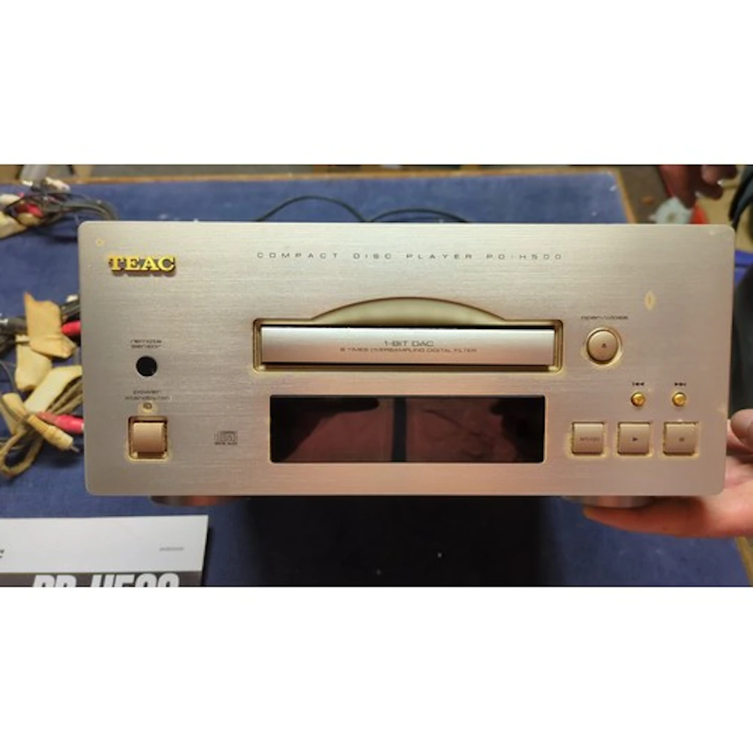 TEAC PD-H500 compact disc player, rated 230V, with brushed-m...