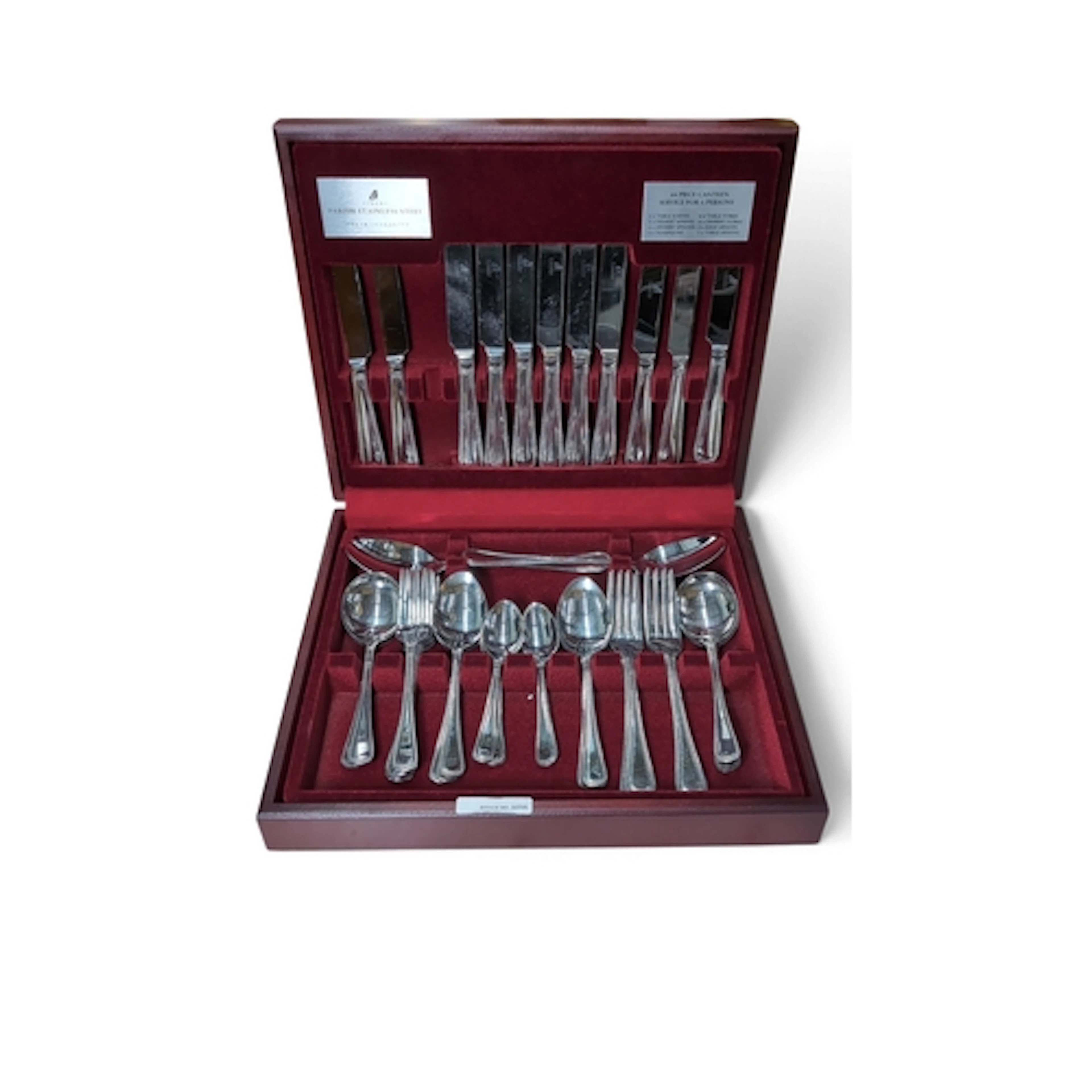 Viners Parish stainless-steel 44-piece canteen for six, comp...