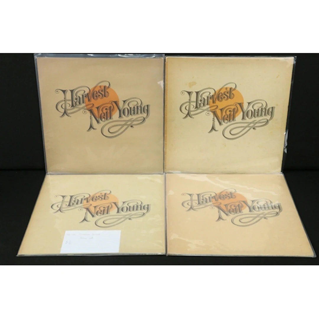 Vinyl - 4 copies of Neil Young Harvest to include UK first p...