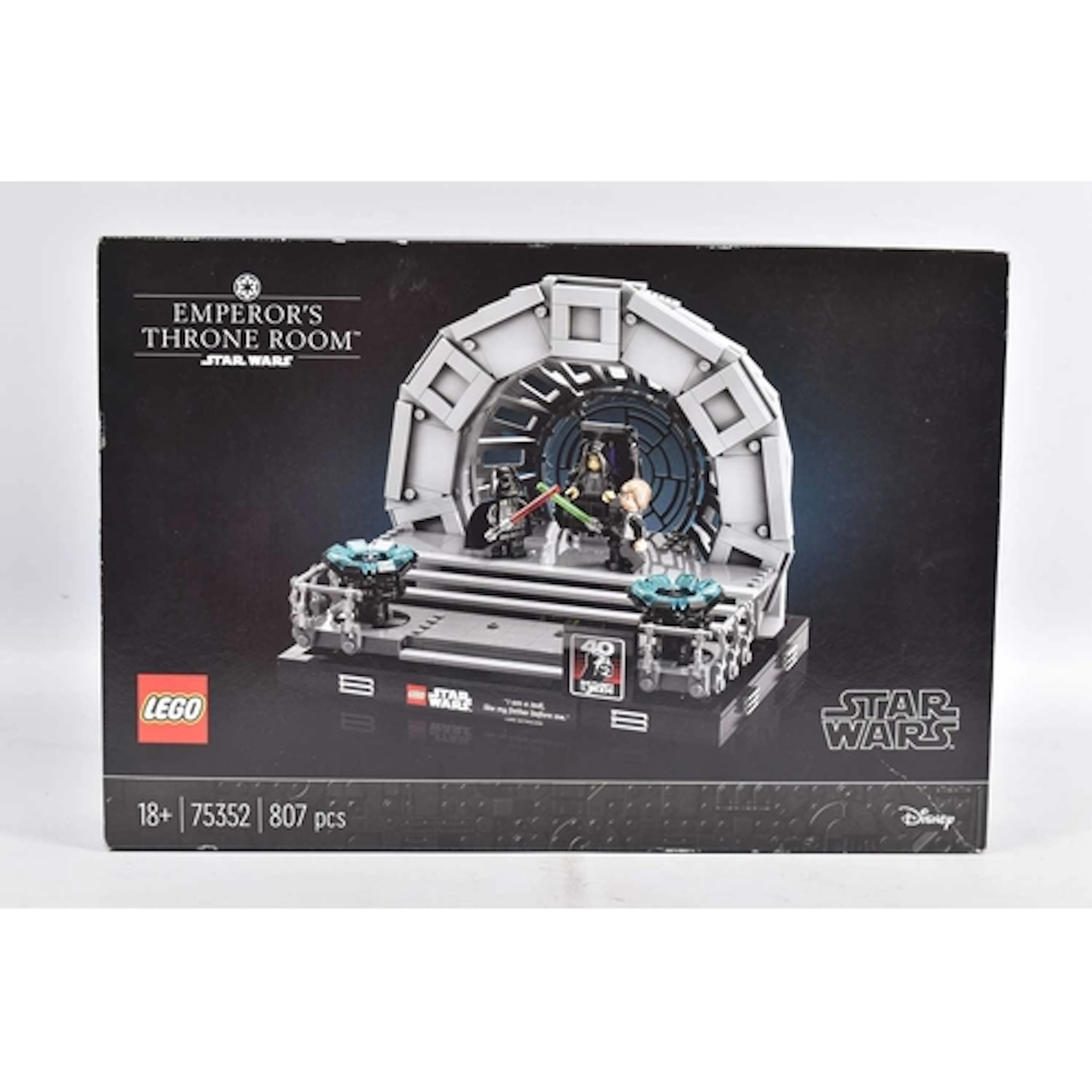 A BOXED SEALED LEGO STAR WARS EMPERORS THRONE ROOM SET, this...