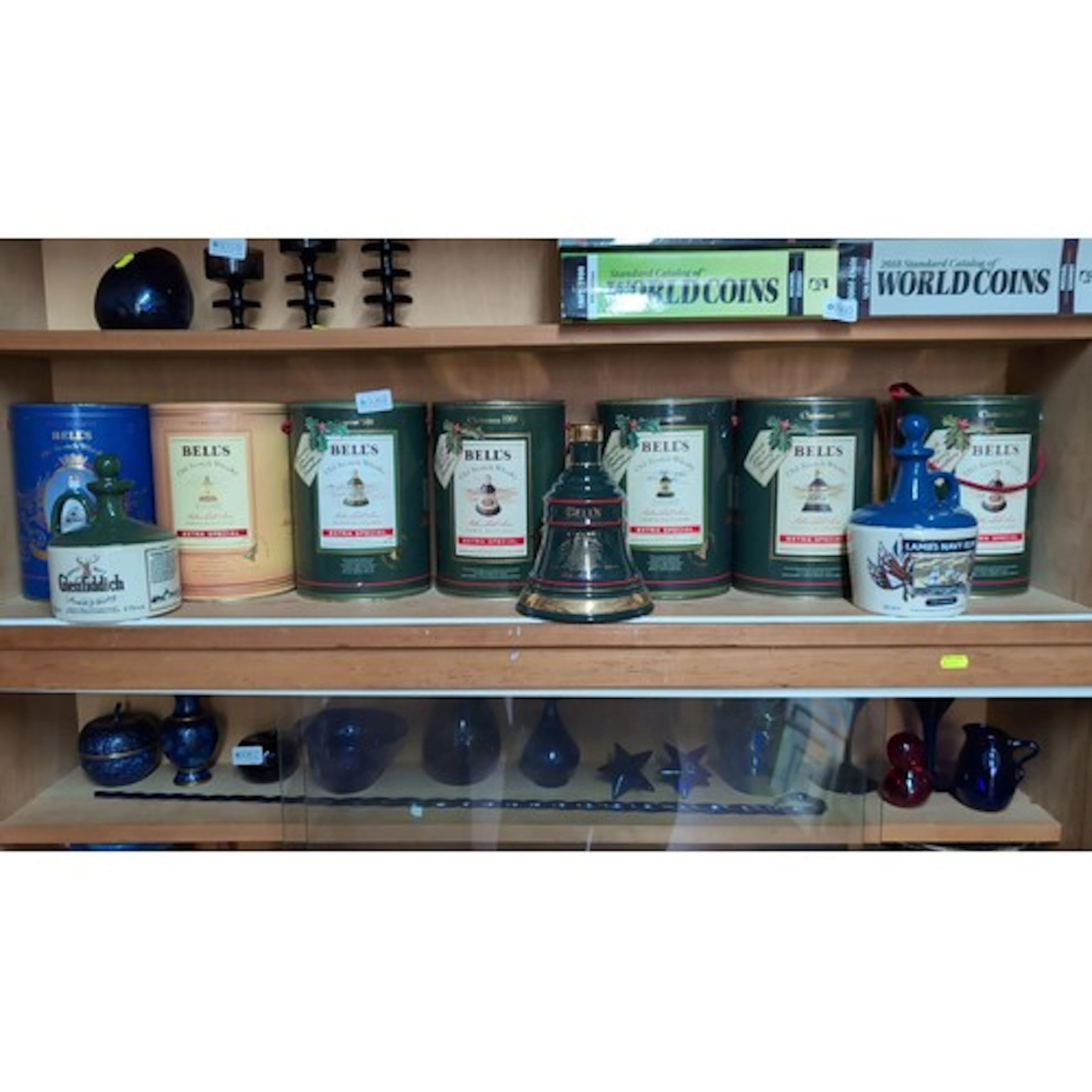An assortment of late 20th century spirit presentation decan...