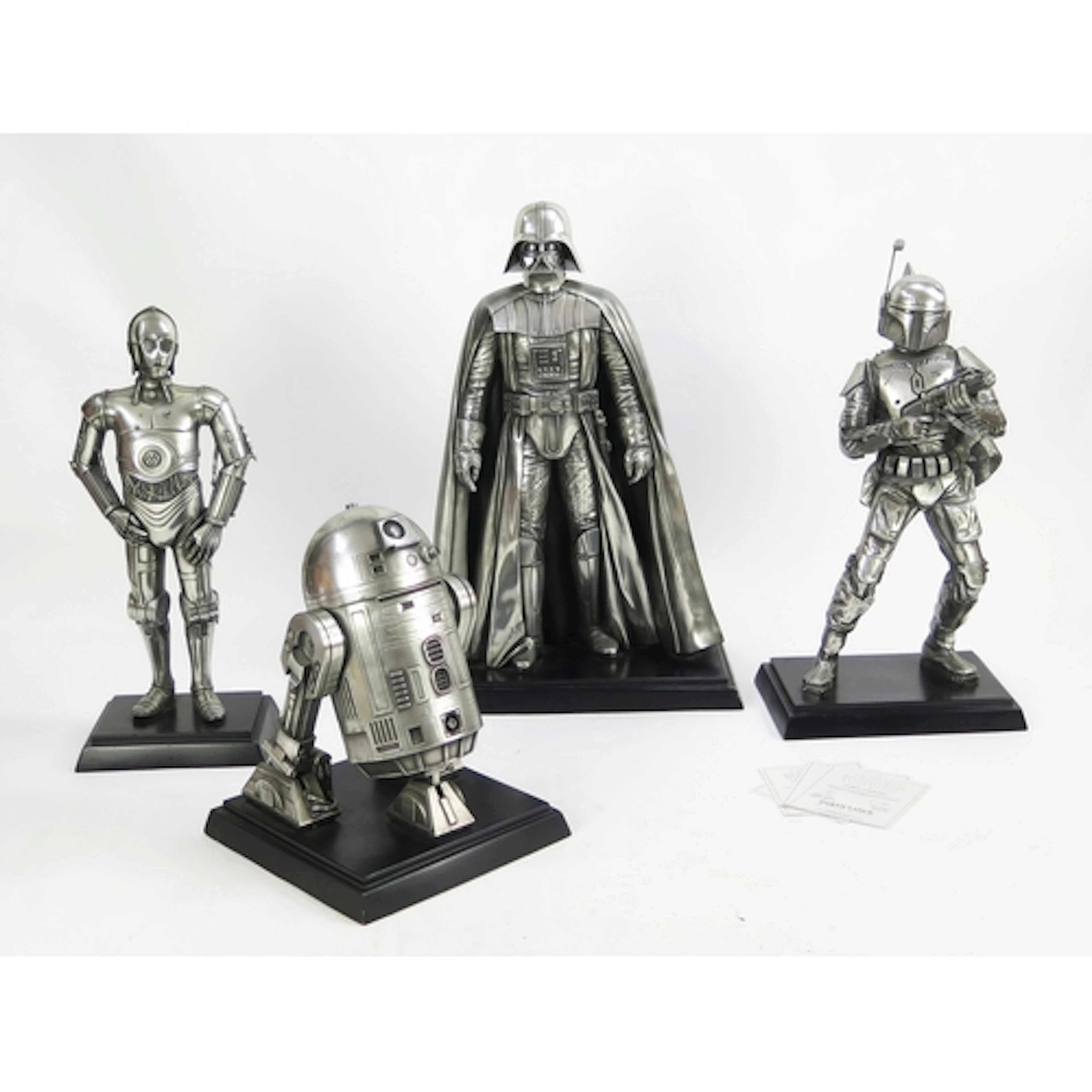 Star Wars Set of 4 Sculptors Limited Editions 438/2500 by Co...