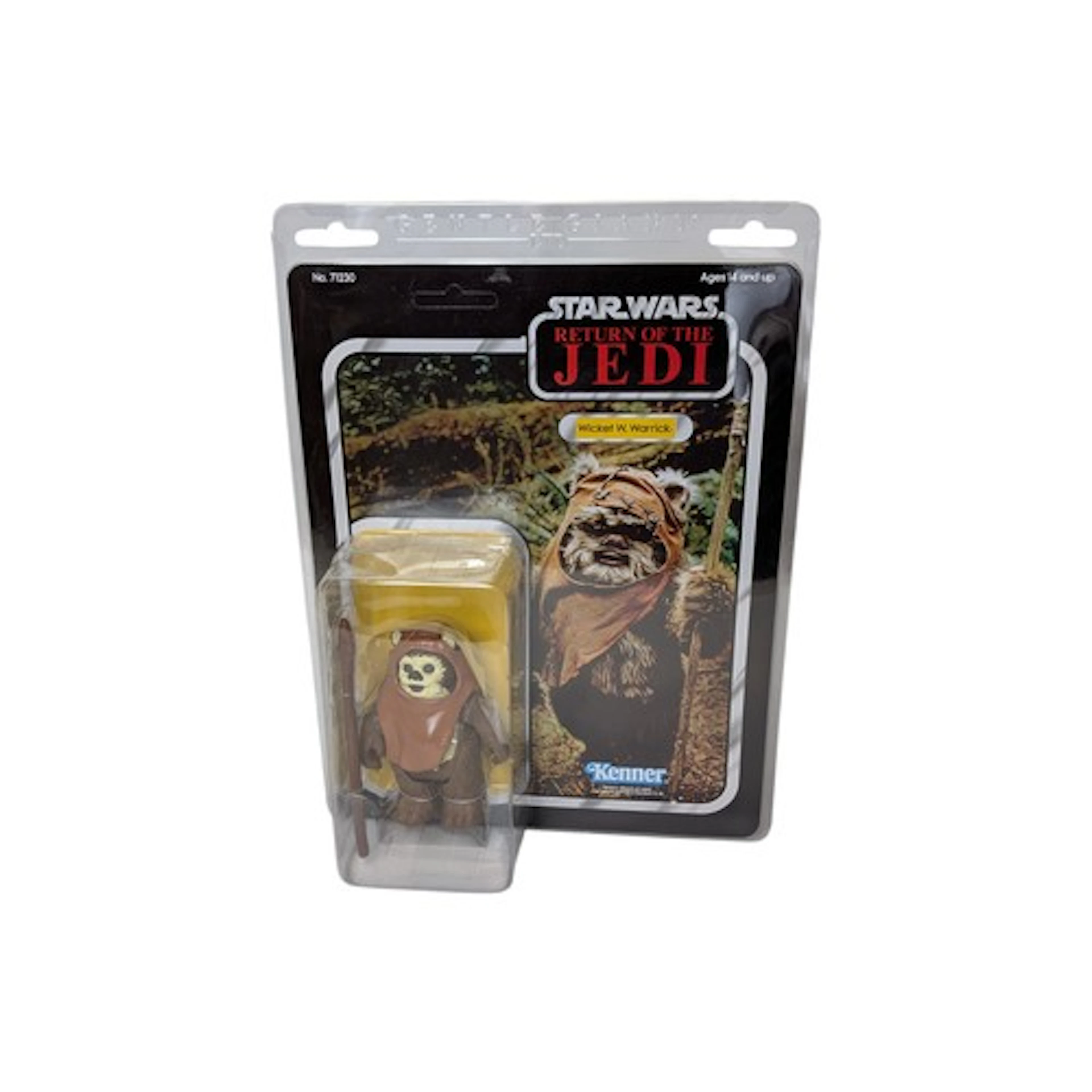 Gentle Giant Jumbo Wicket W. Warrick Big Head Action Figure.