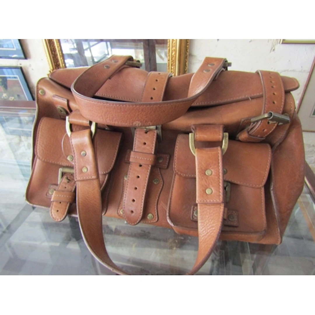 Leather Ladies Handbag with Carry Straps