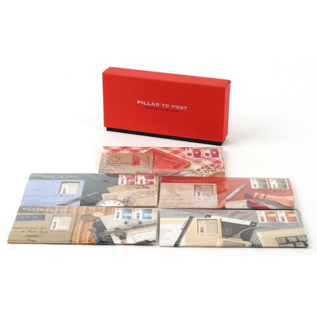 Complete set of Royal Mail and Royal Mint 2003 Pillar to Pos...