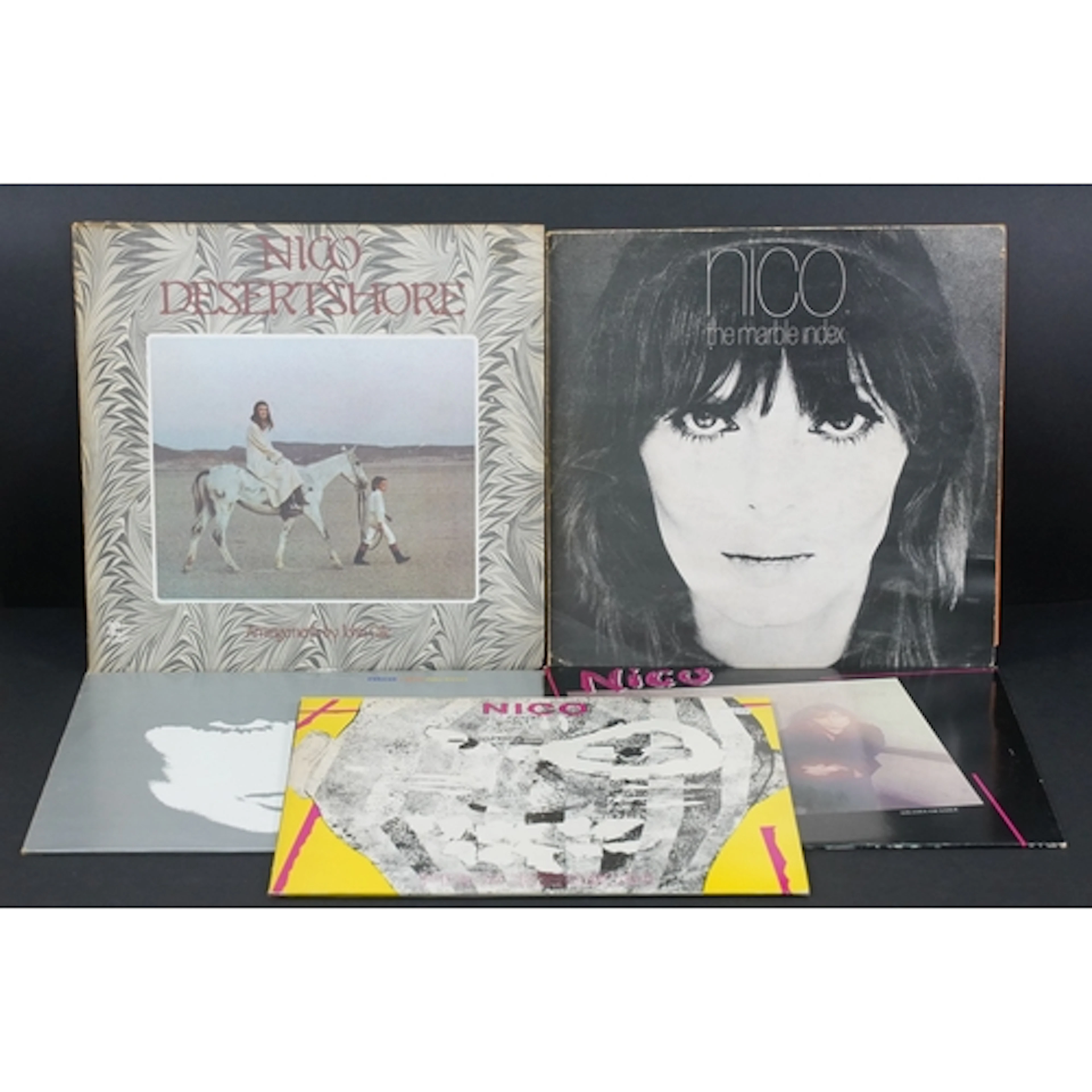 Vinyl - 4 Nico LP’s and one 12" to include: The Marble Index...