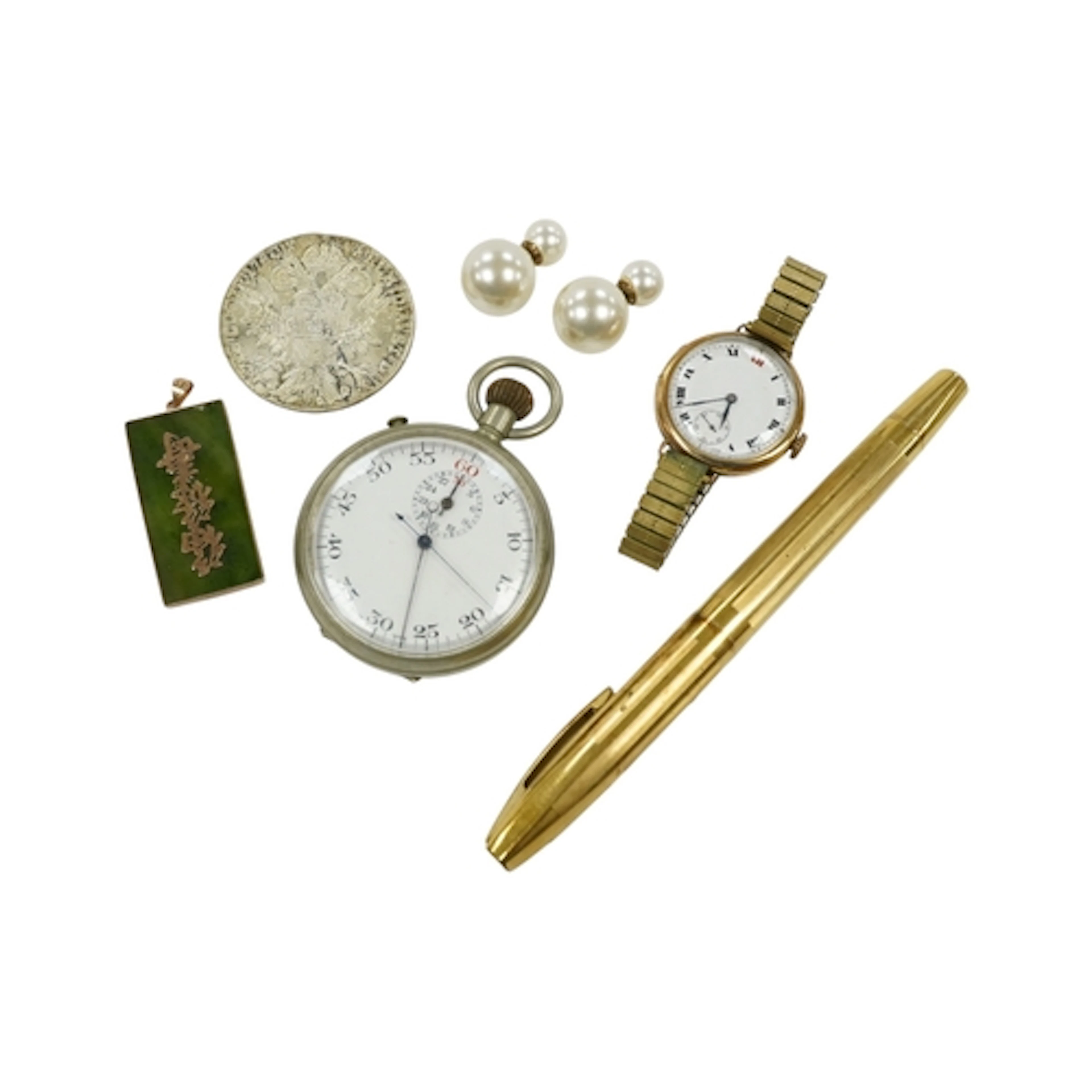 A gentleman's early 20th century 9ct gold manual wind wrist ...