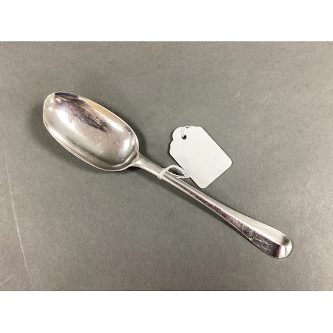 A George I Bottom Struck Hallmarked Silver Hanoverian Patter...