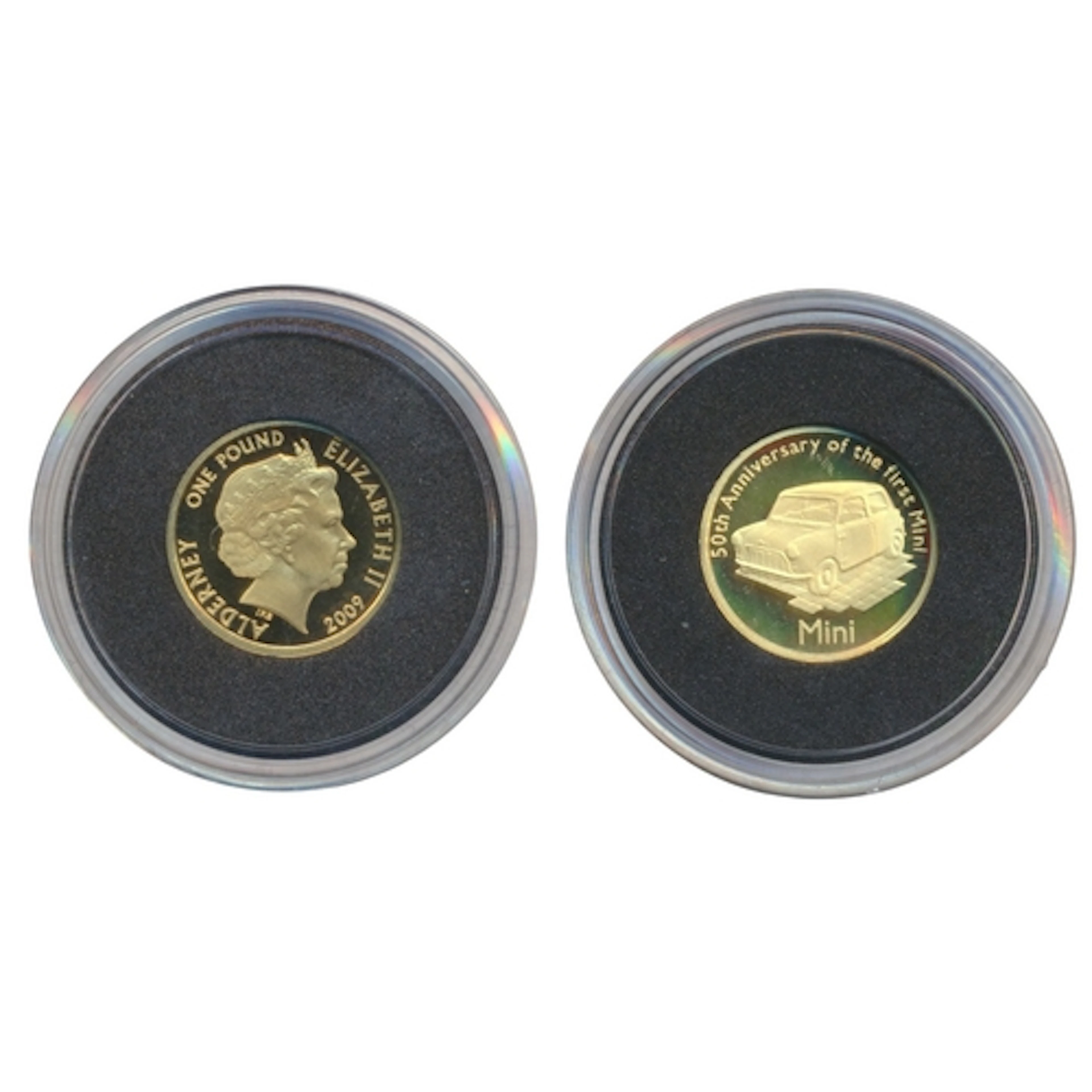 Investment Gold lot - documents required. 2009 Alderney 50th...