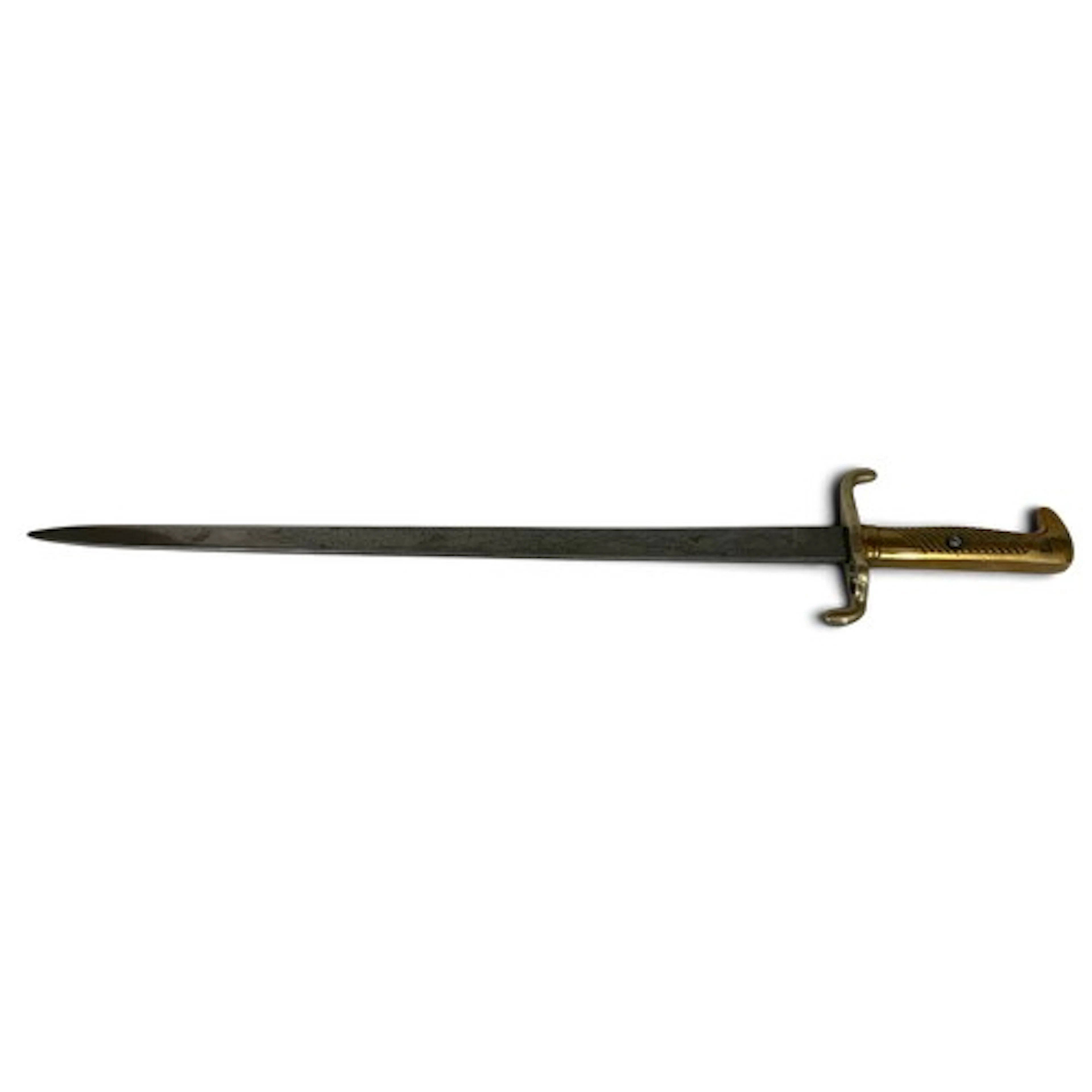 Weyersberg Kirchbaum & Co (German) bayonet with brass pommel...