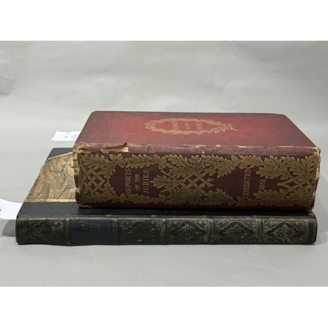 Books: Presentation copy of "The Reports of the Juries" pres...