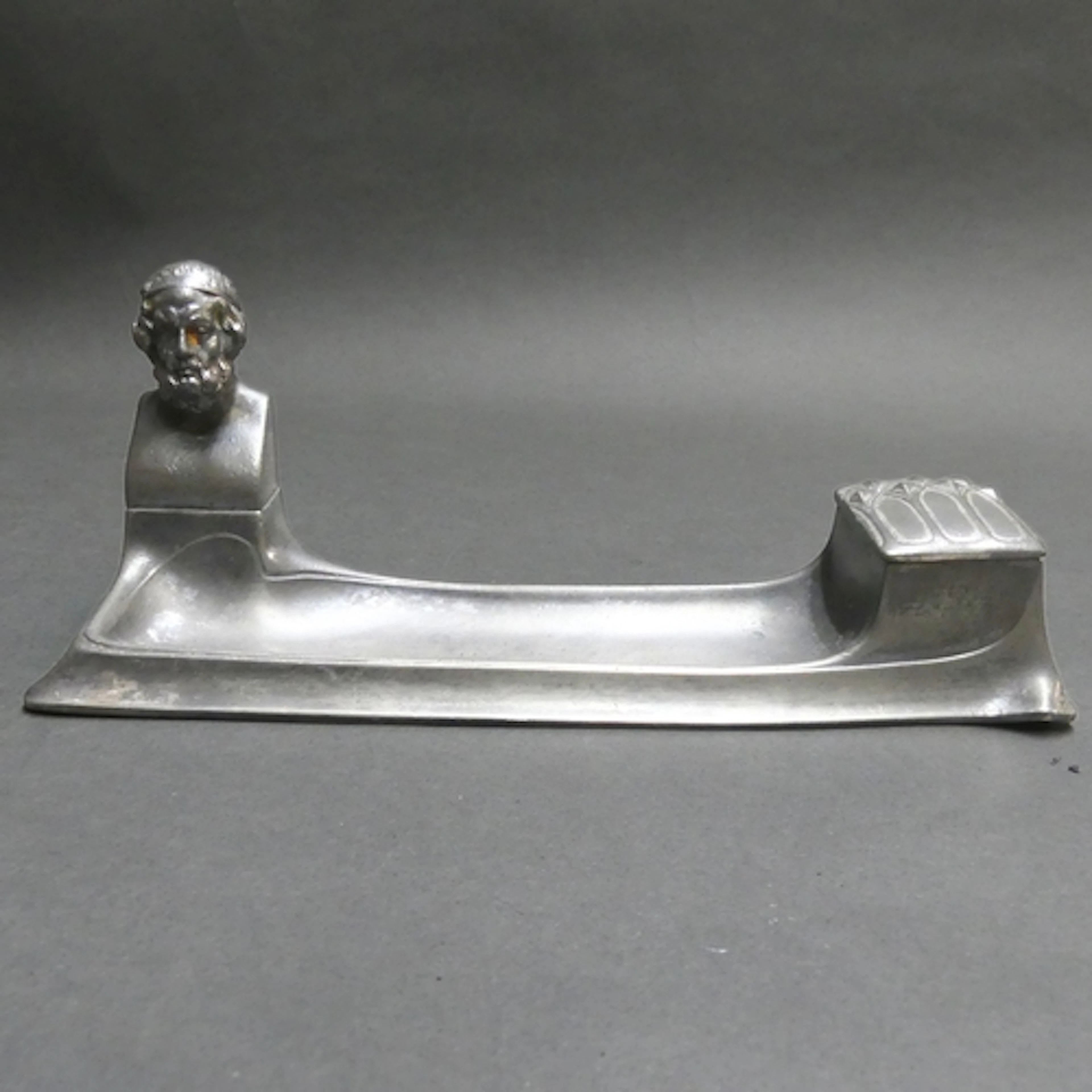 WMF - An Art Nouveau silver plated desk stand, design 111, m...