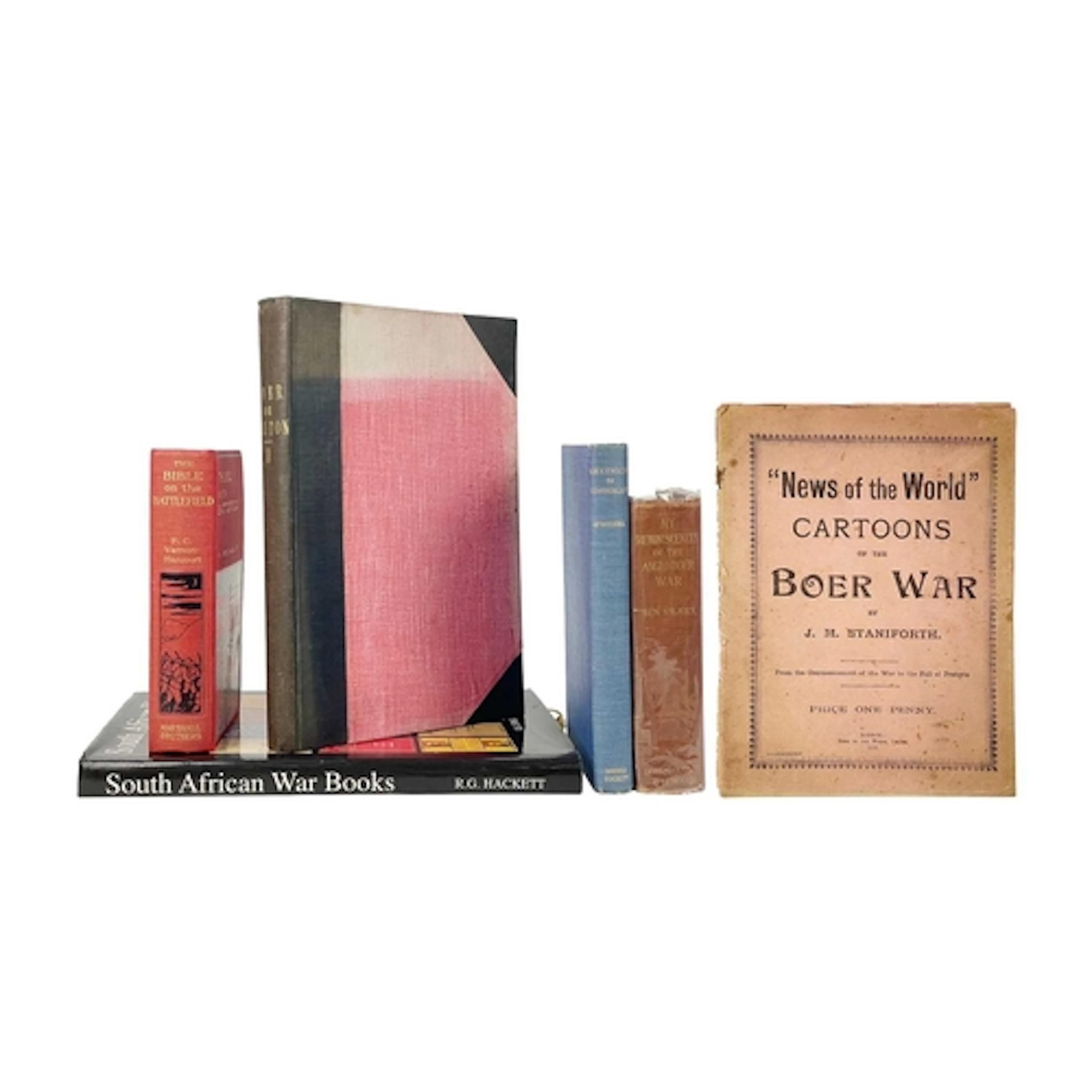 Boer War Interest Six Works J.M. Staniforth, News of The Wor...