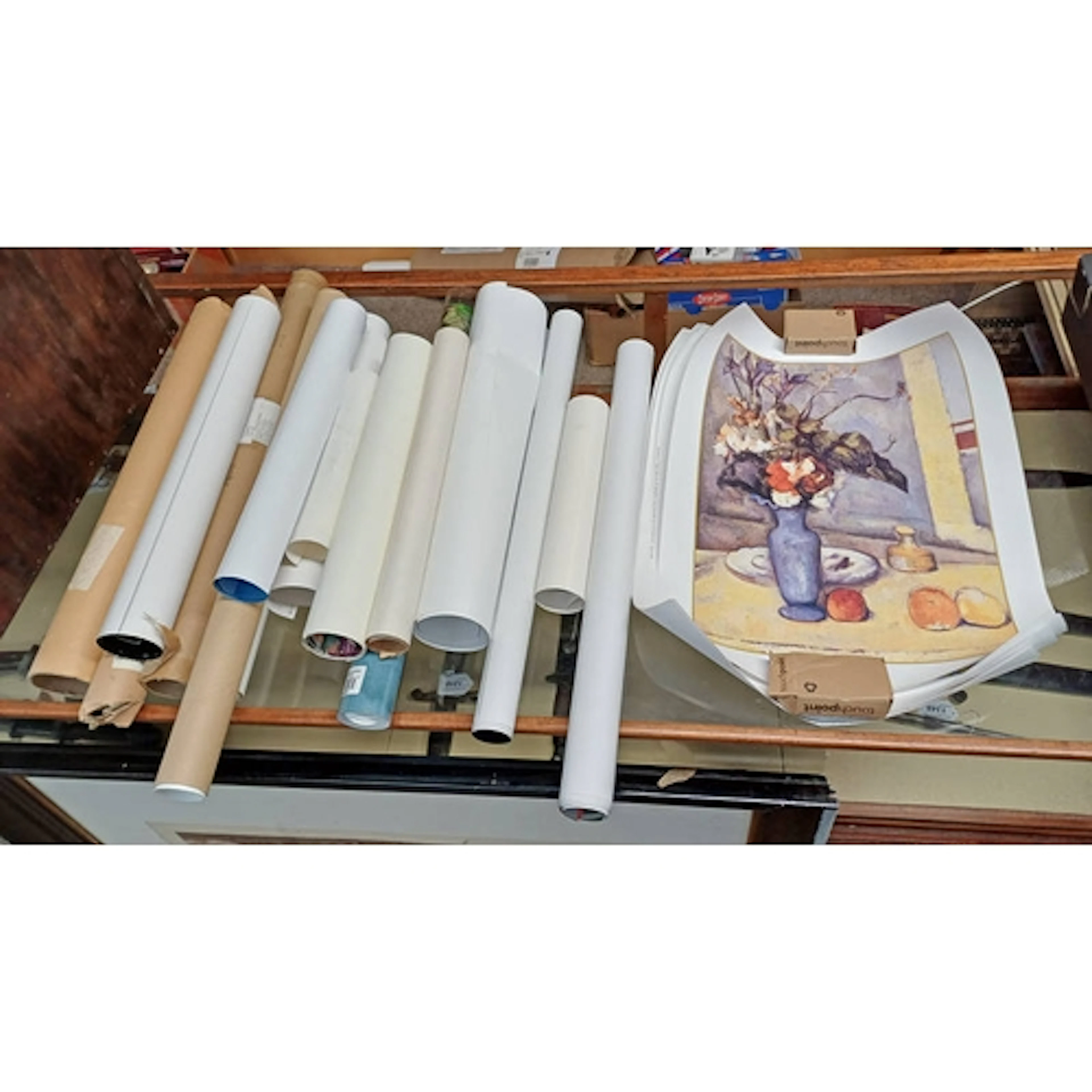 SELECTION OF POSTERS RELATED TO ART, SCOTTISH LANDSCAPES ETC