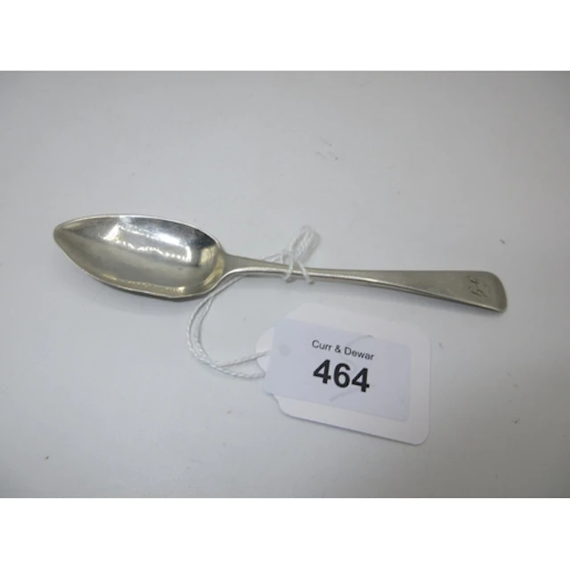 Scottish Provincial Silver Teaspoon by John McQueen Banff, 1...