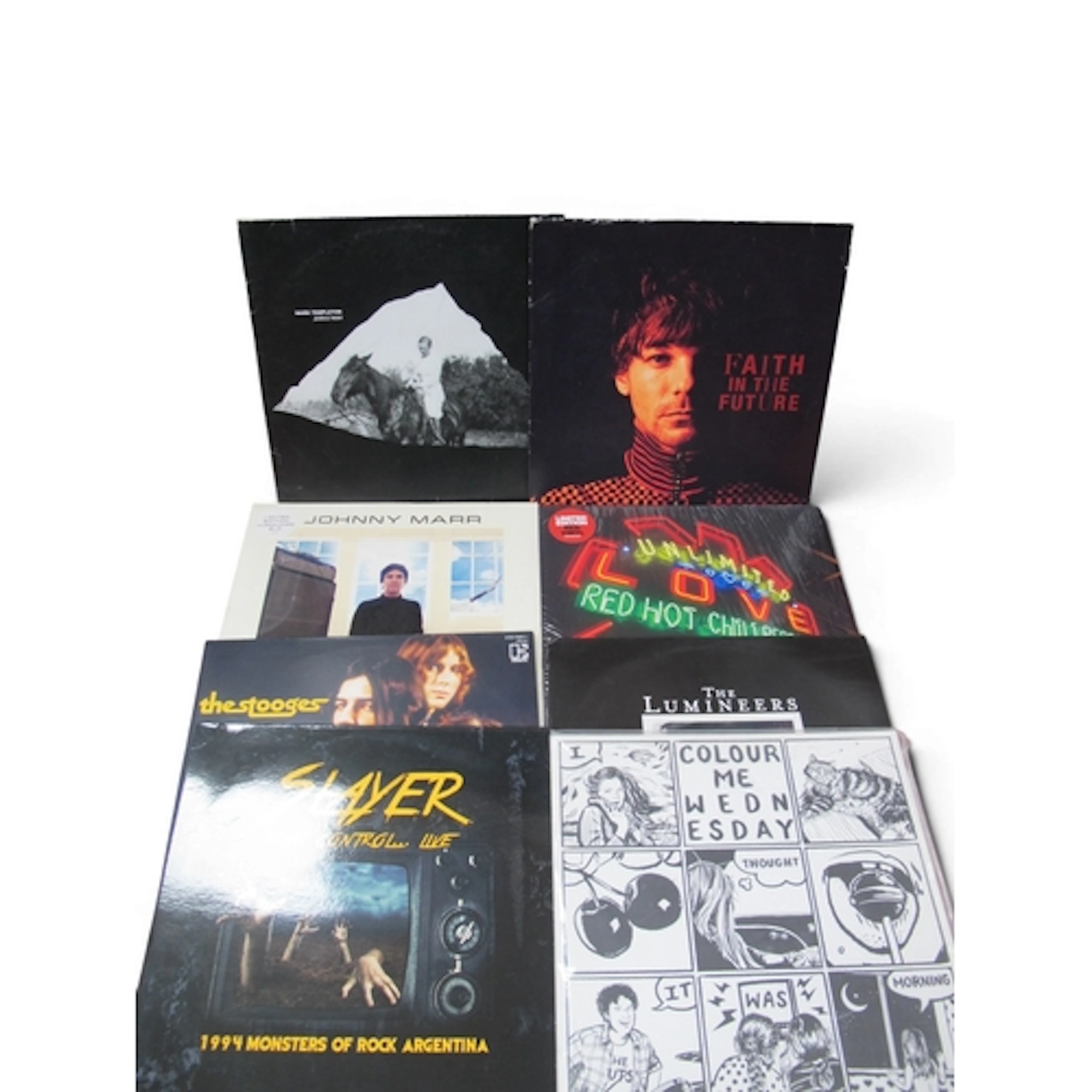 Lot of 25+ New and Unplayed Rock and Pop LPs, including titl...