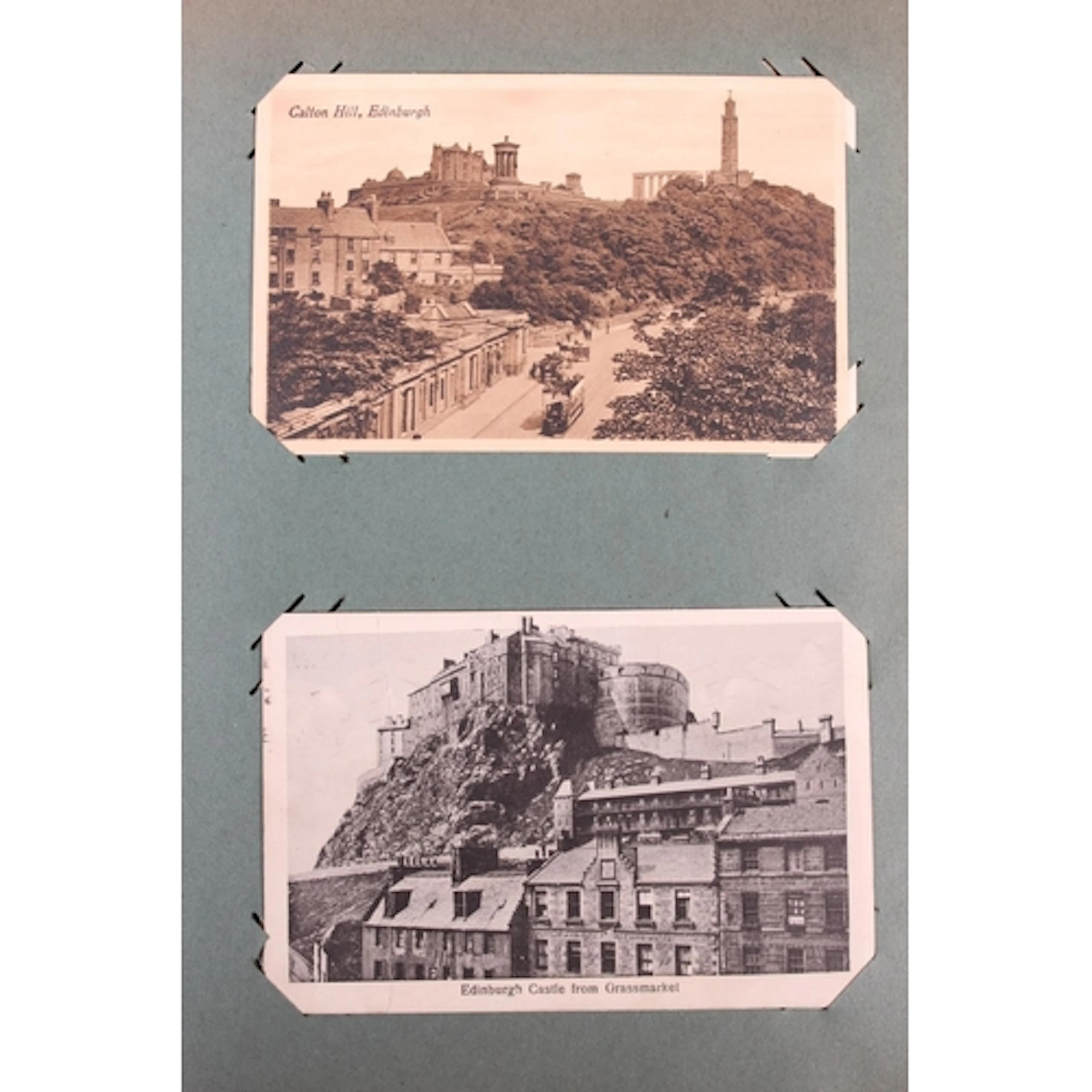 Postcard collection held in album comprising around 300 post...