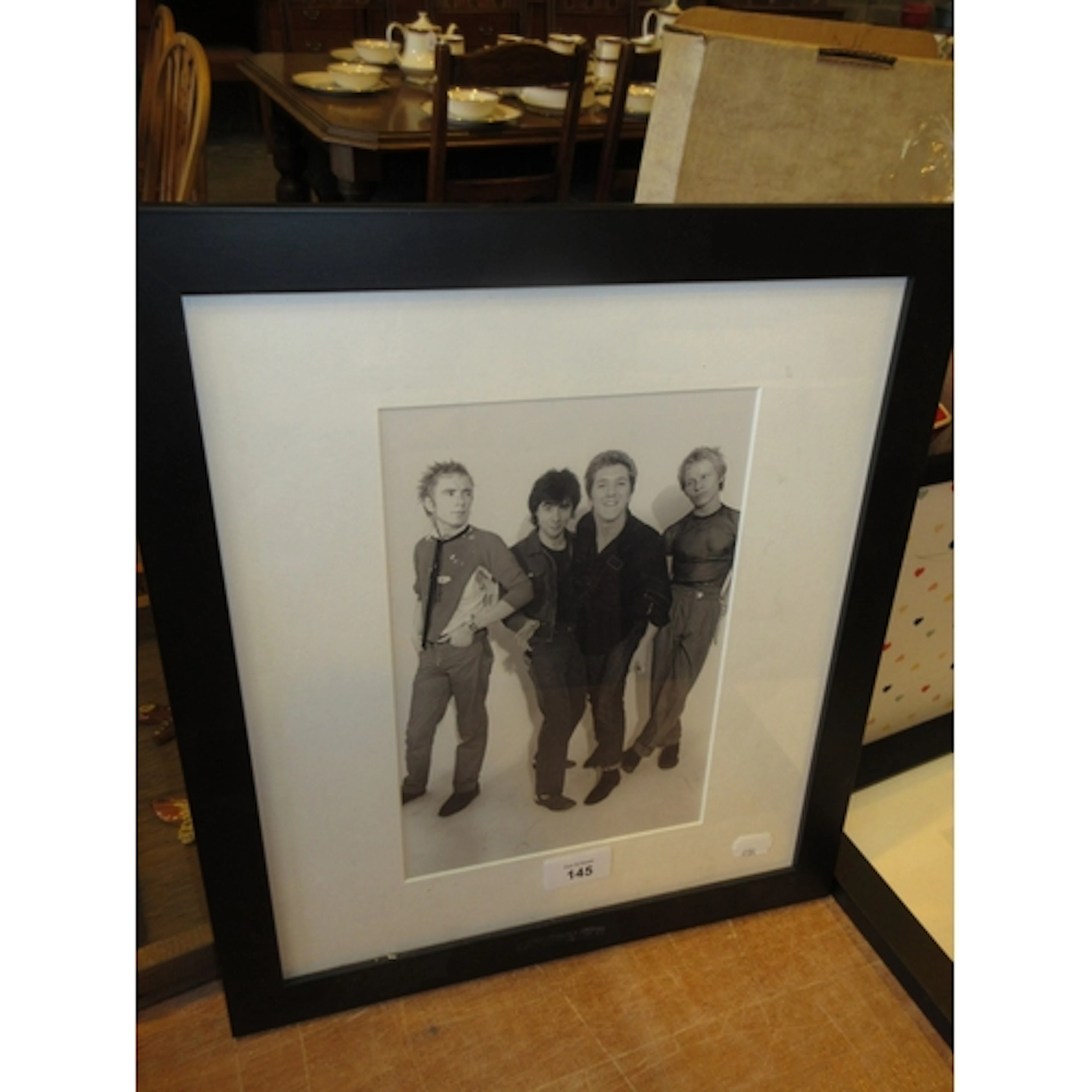 Signed Richard Young Photograph of The Sex Pistols No. 10 of...