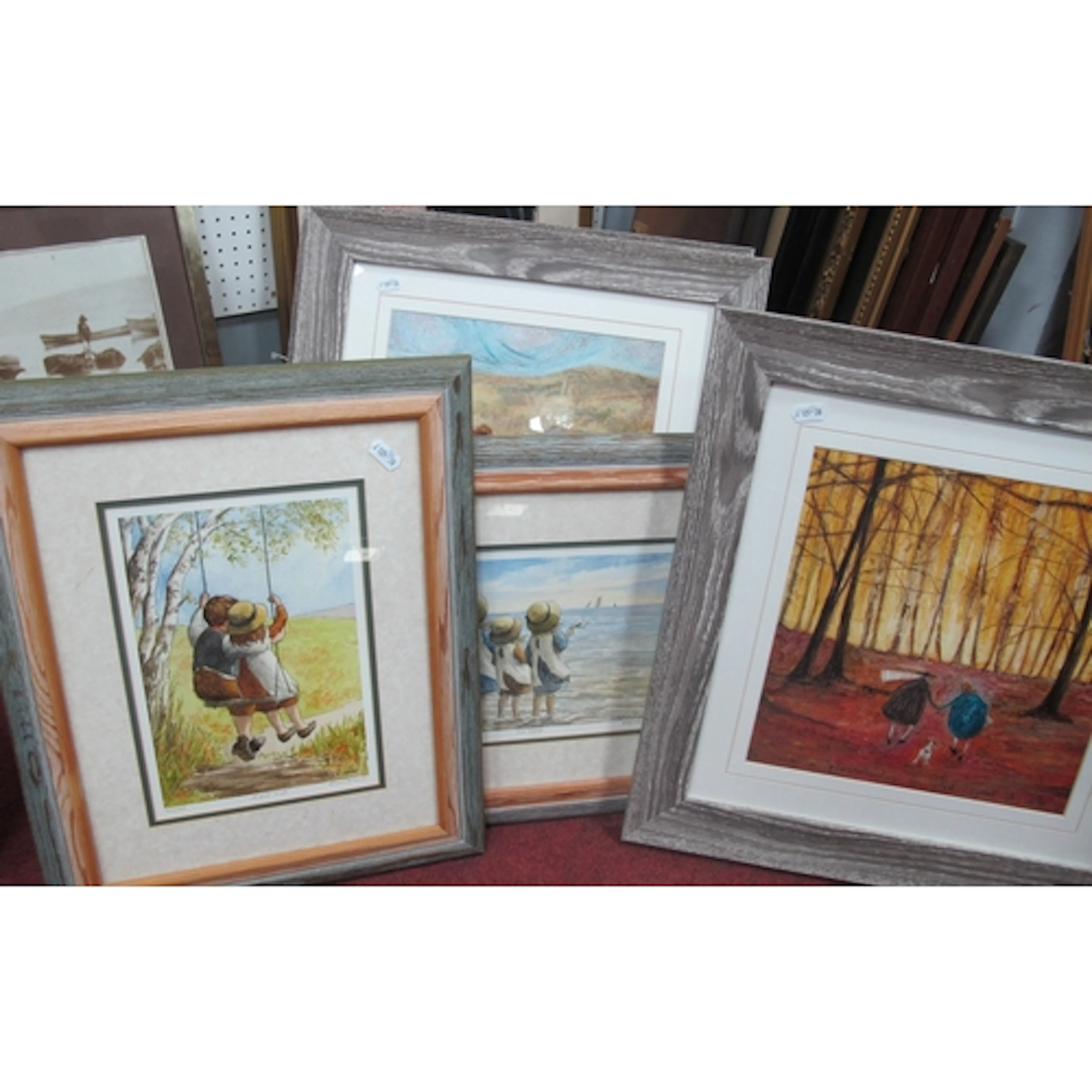 Frank Ruddock, First Love, limited edition print 286/800, 23...