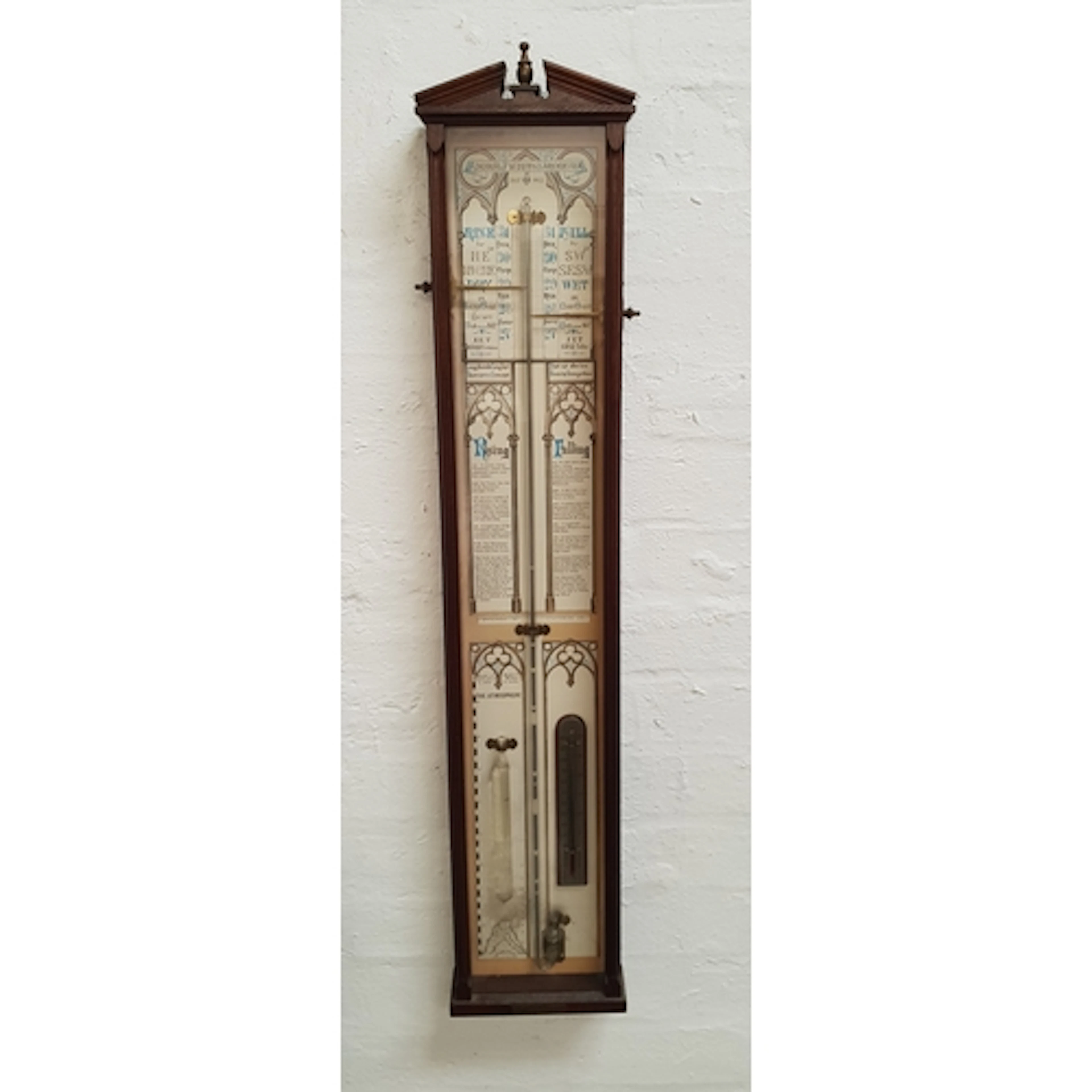 TWENTIETH CENTURY REPRODUCTION ADMIRAL FITZROY BAROMETER hou...