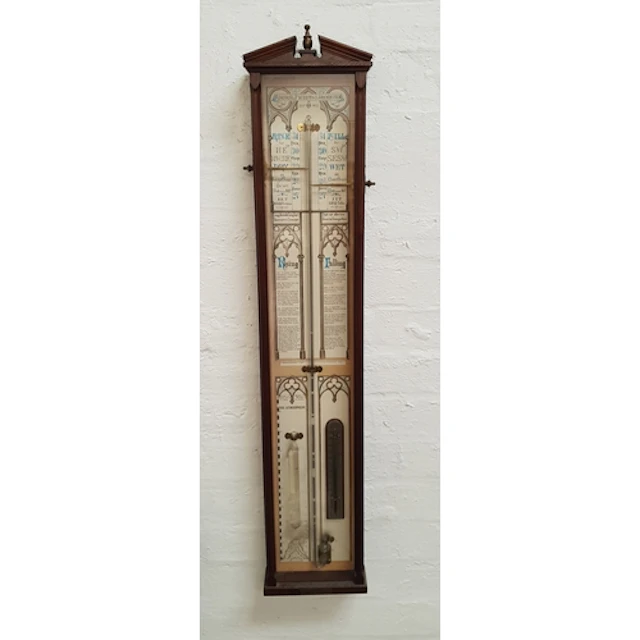 TWENTIETH CENTURY REPRODUCTION ADMIRAL FITZROY BAROMETER hou...