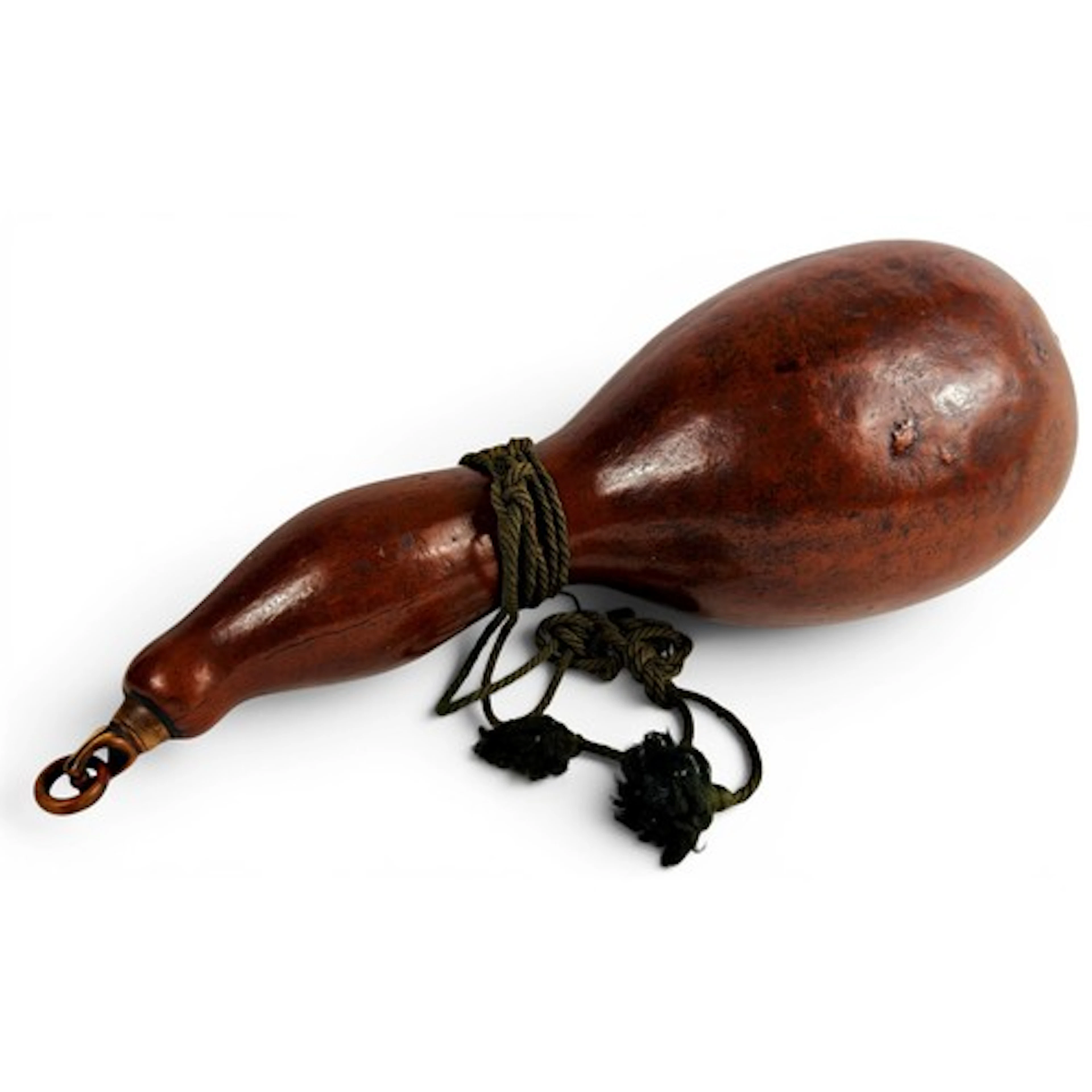 A large Japanese double gourd flask, Meiji period (1868-1912...