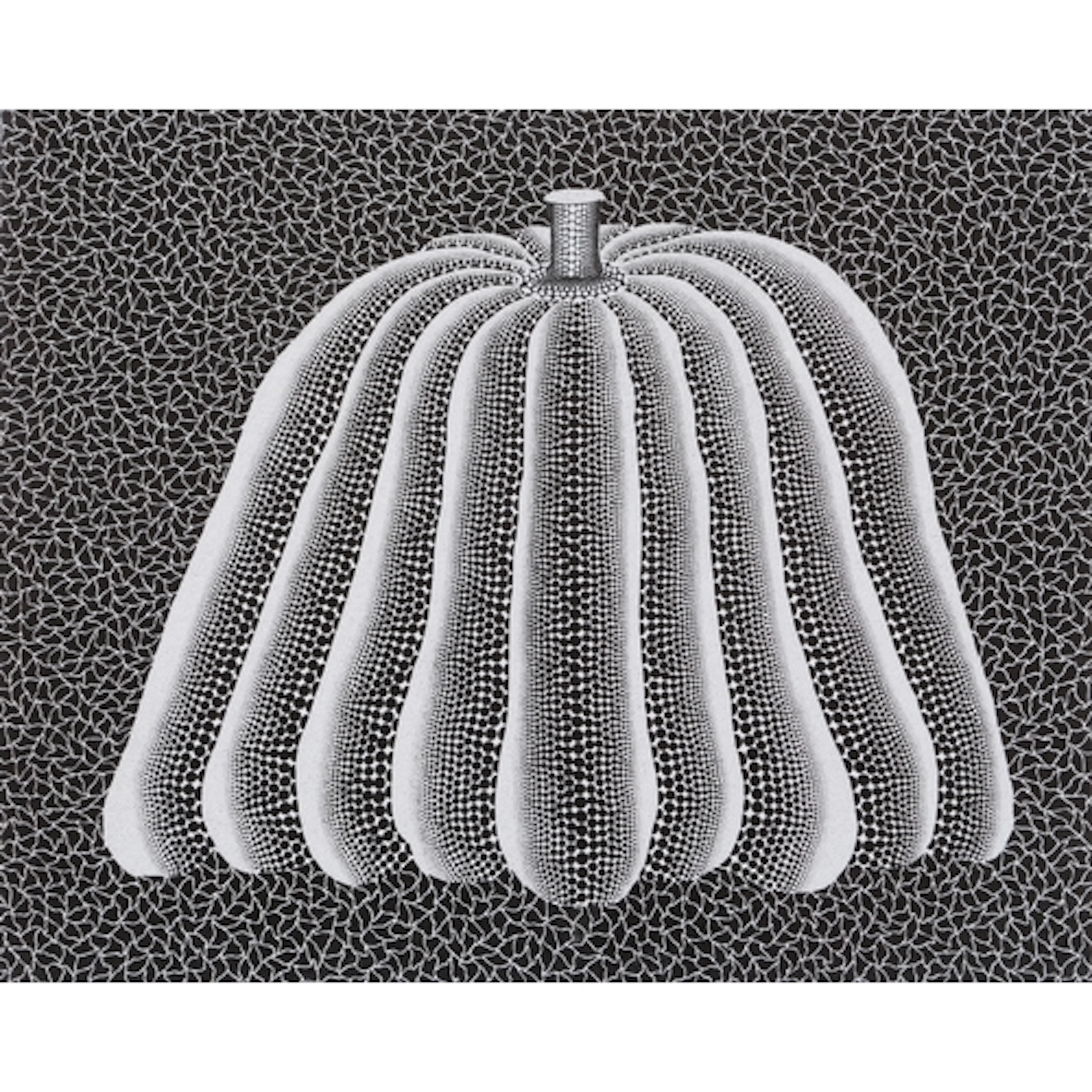 Yayoi Kusama (Japanese, b. 1929) 'Pumpkin (Black and White)...