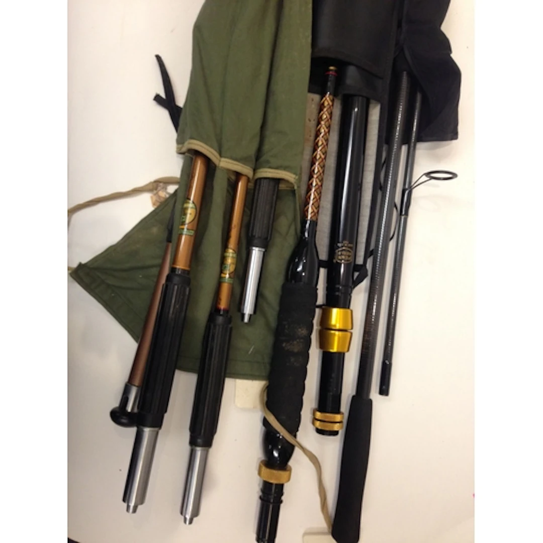 A Hardy Bros, Alnwick Sidewinder four piece fishing rod. Of ...