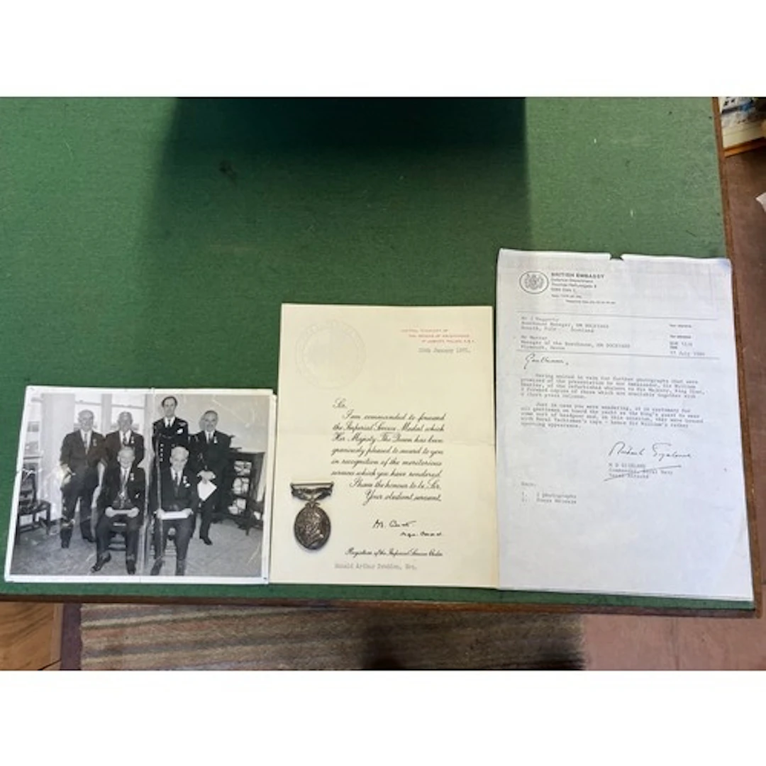 Territorial Efficiency Medal (George VI) 'For Efficient Serv...