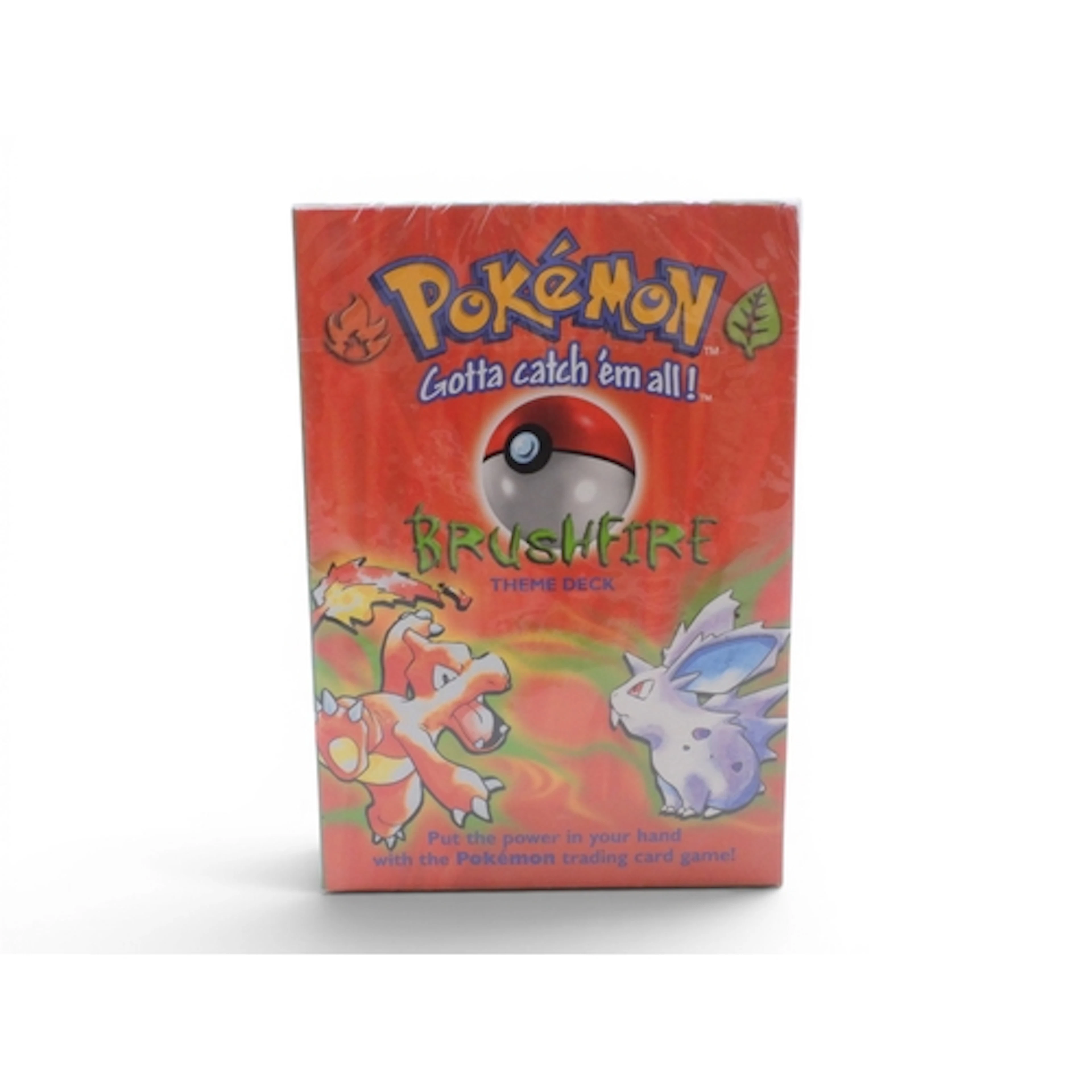 A Pokemon Brushfire Theme Deck, dated 1999, sealed