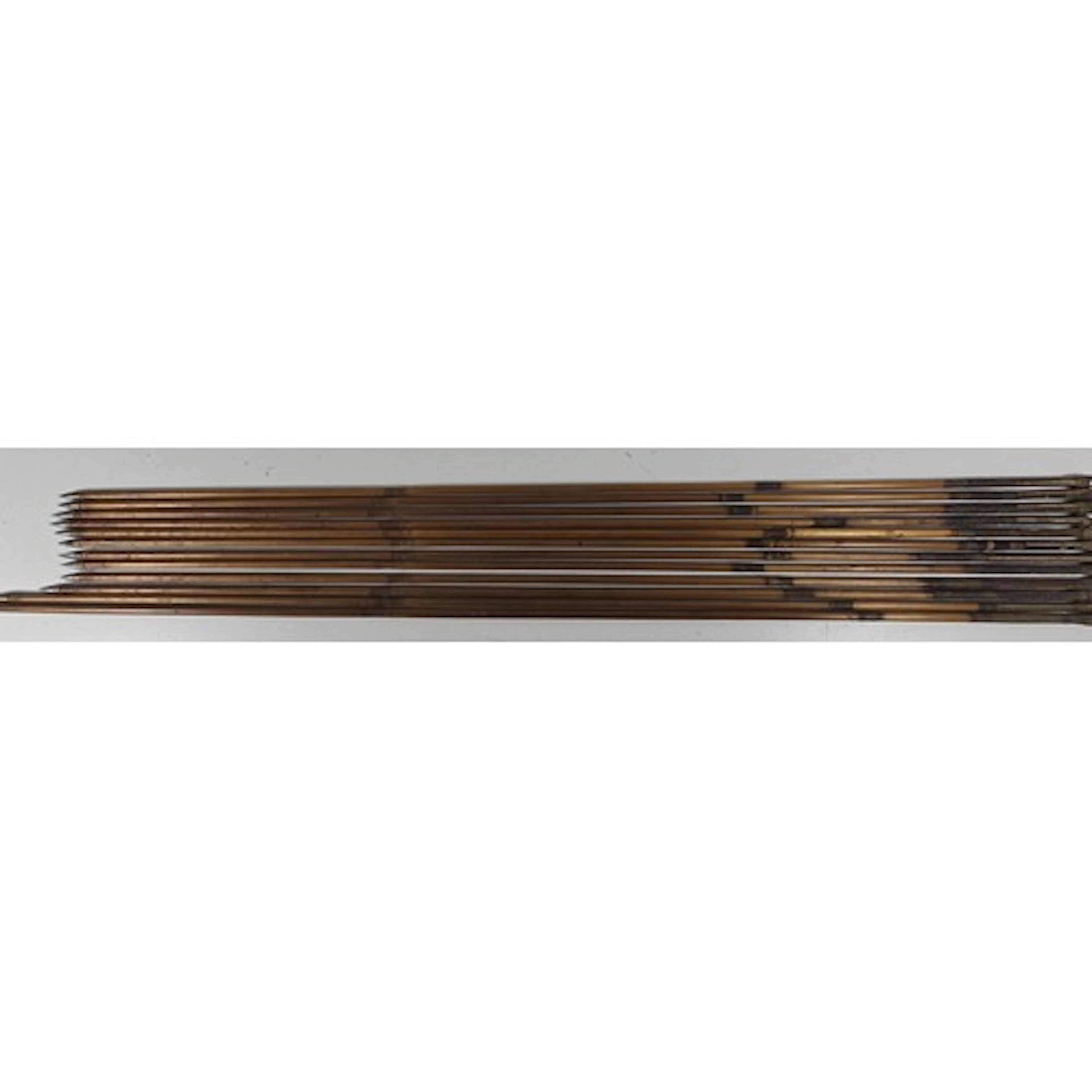 10 Indian cane arrows each 71.5cms and 2 similar 76.5cms, al...