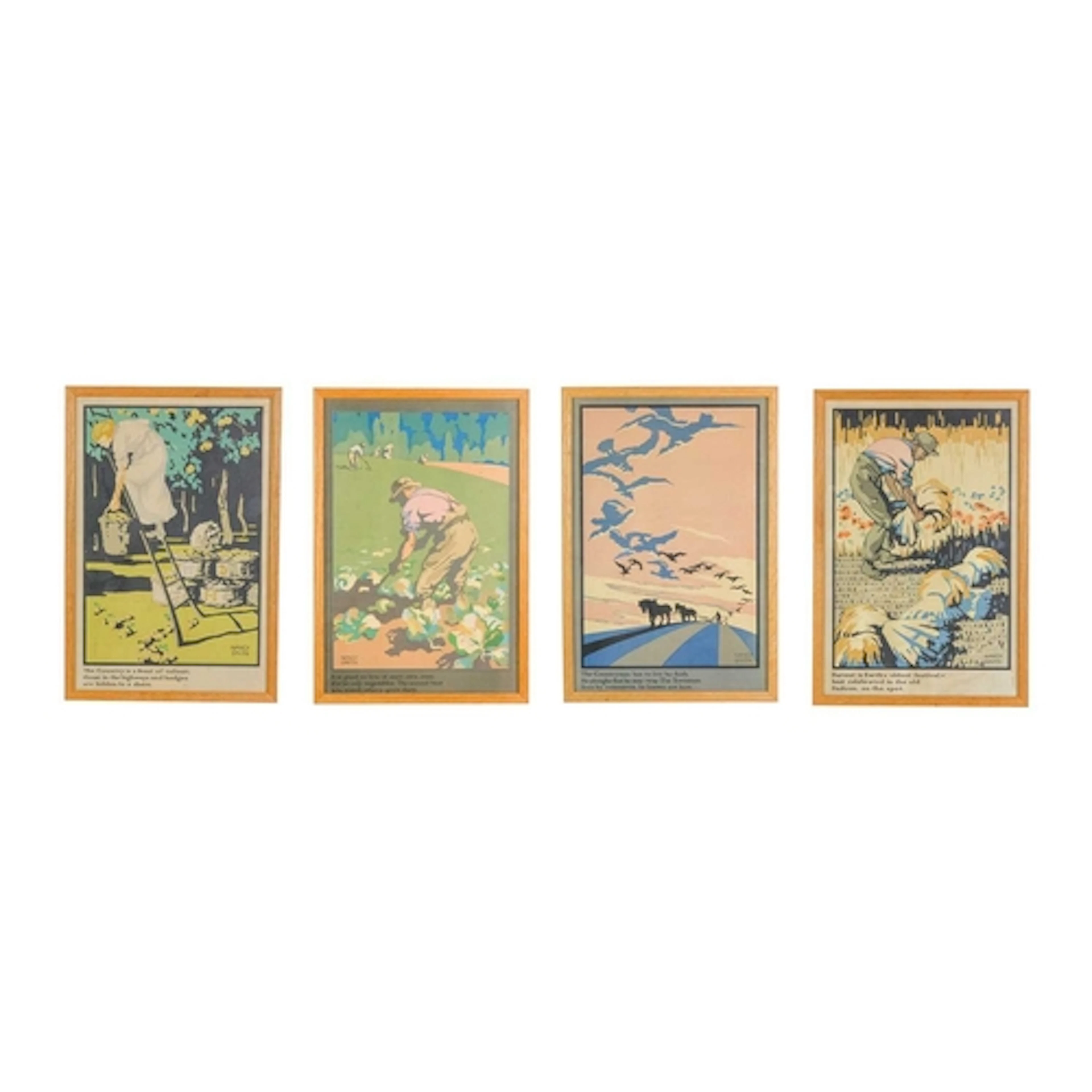 Nancy Smith (1881-1962), four posters. Colour lithographs, d...