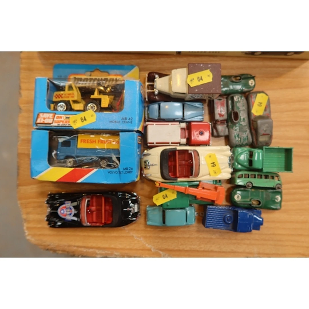 Various model car toys