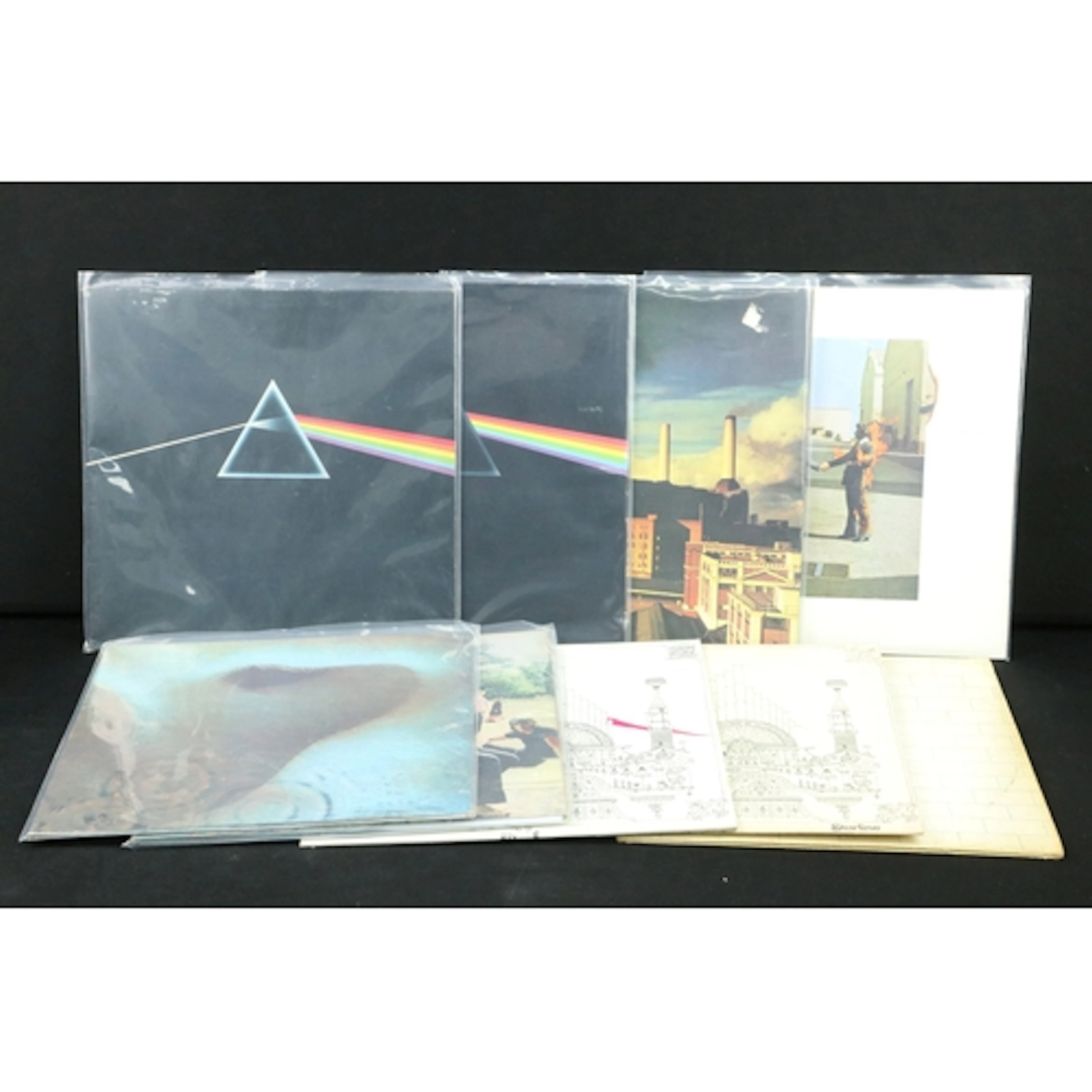 Vinyl - 8 Pink Floyd LPs to include Dark Side Of The Moon x ...