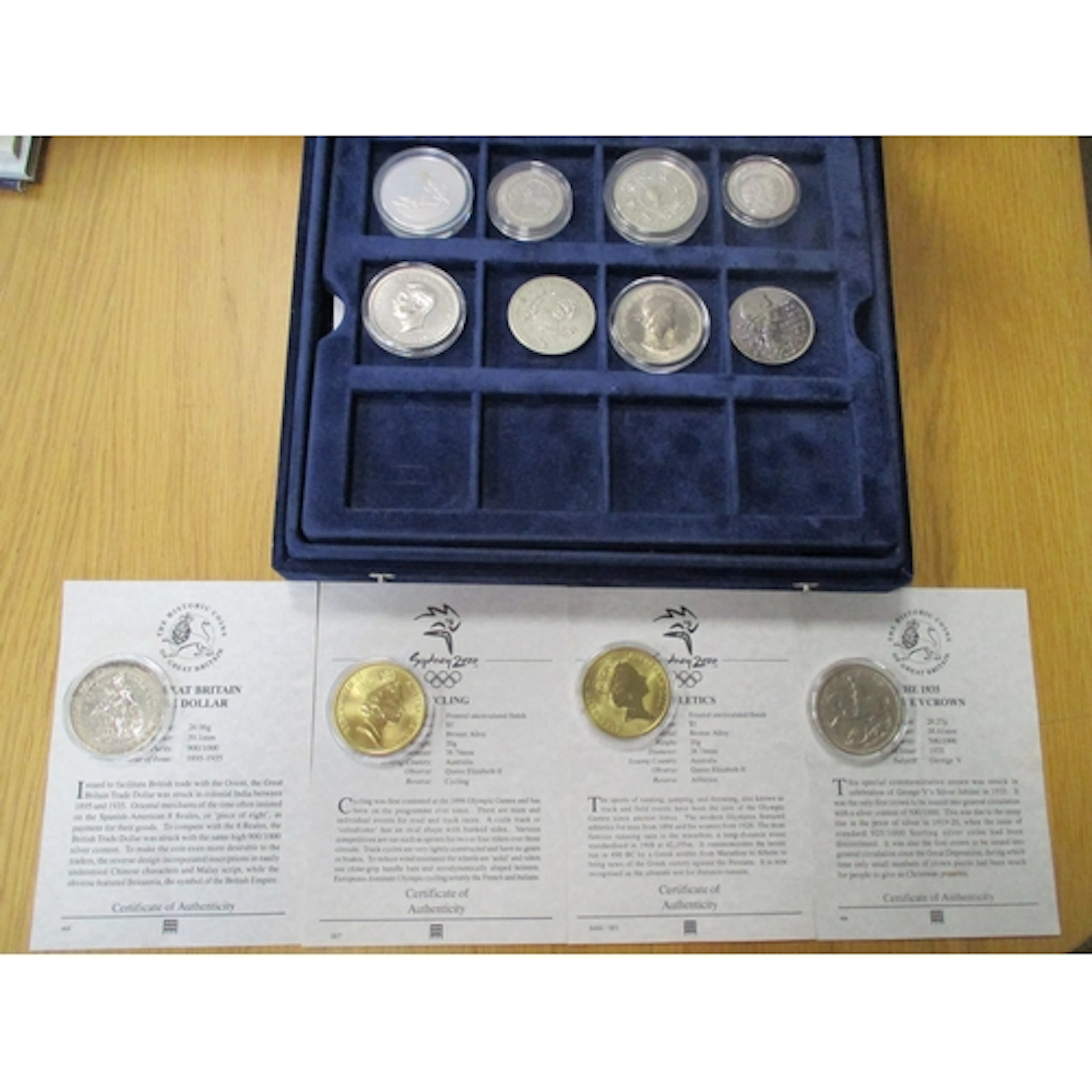 Collection including silver proofs with GB 1993 £5, Guernsey...