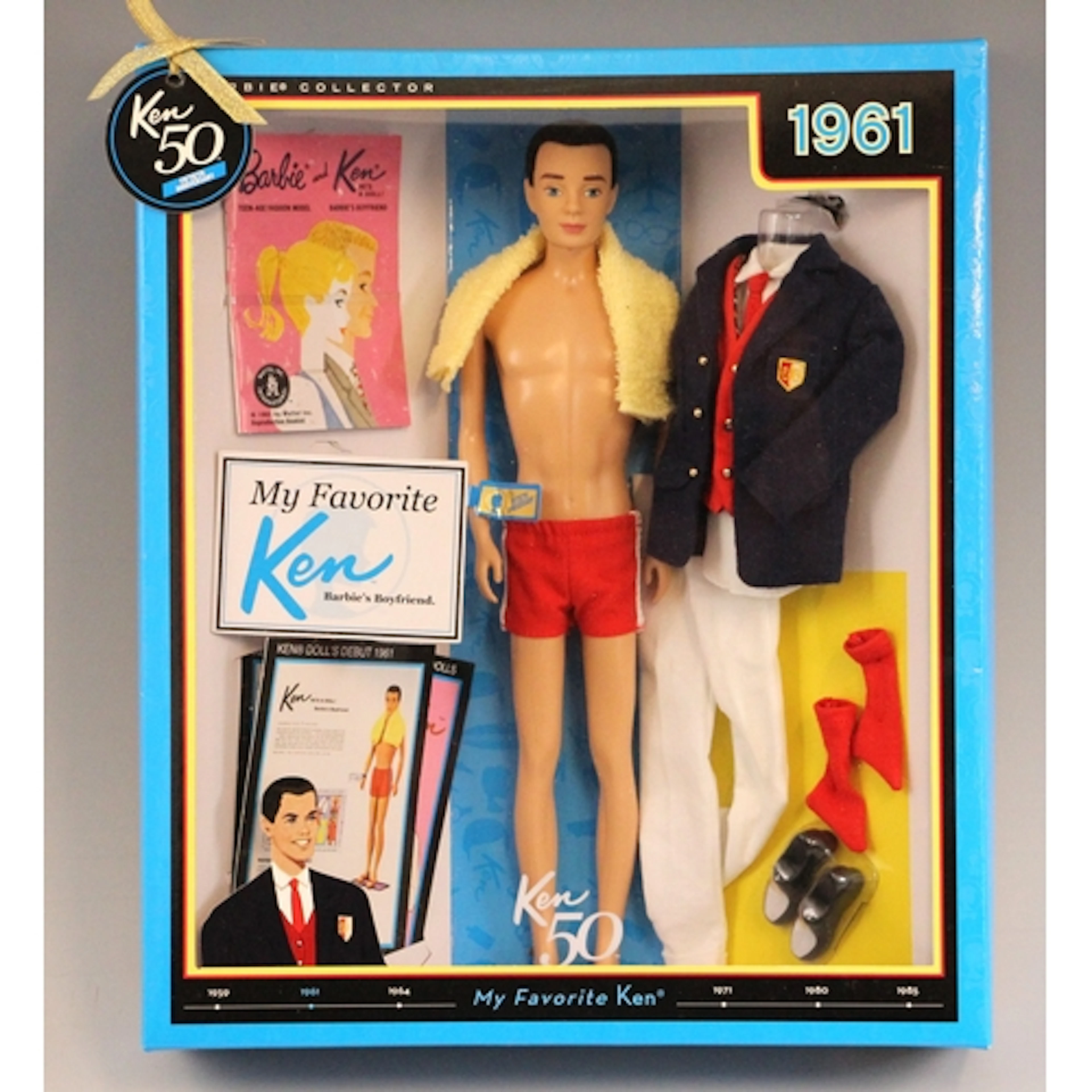 A Barbie Collector fiftieth anniversary My Favorite Ken 1961...
