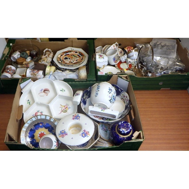 A qty of misc ceramics and collectables to inc Poole, lidded...