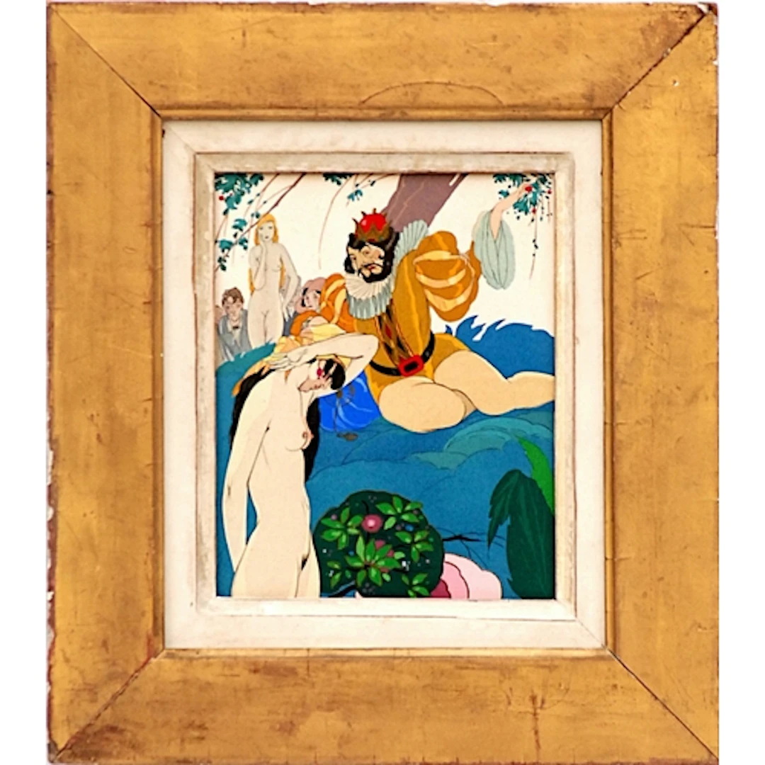 UMBERTO BRUNELLESCHI (ITALIAN, 1879-1949): POCHOIR, 1930 Les...